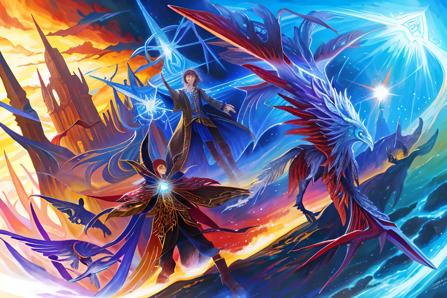 Illustration for the book "Chronicles of the Magic Land of Evurion"