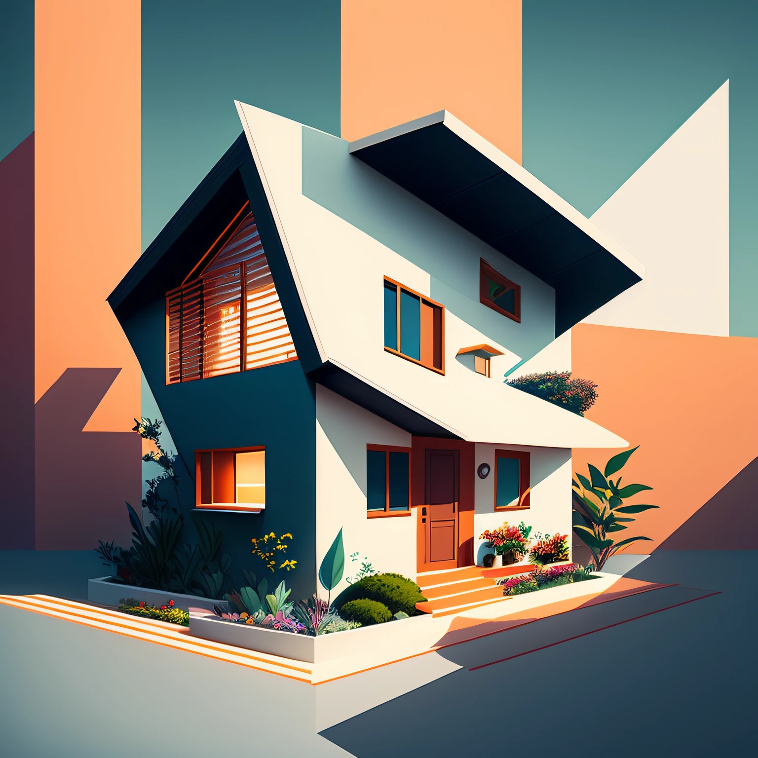 Anne Hathaway, Grande Angular, Por Makoto Shinkai, Thomas Kinkade, Tiago Gilleard, por holosomnialandscape, HDR, volumeric lighting, ray tracing, Um intrincado, altos detalhes, muito detalhado, deviantart, papel de parede vertical 4k, The style is a digital illustration, combining hand-drawn elements and digital painting techniques to create a, Casa moderna, Minimalista, sofisticado, visualmente cativante e imersiva. --AR 09:16
Colouring, arejado, vetorial, papel de parede