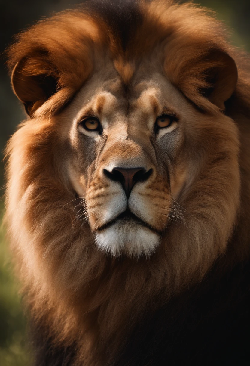 Good cartoon lion for kids cartoon on white background