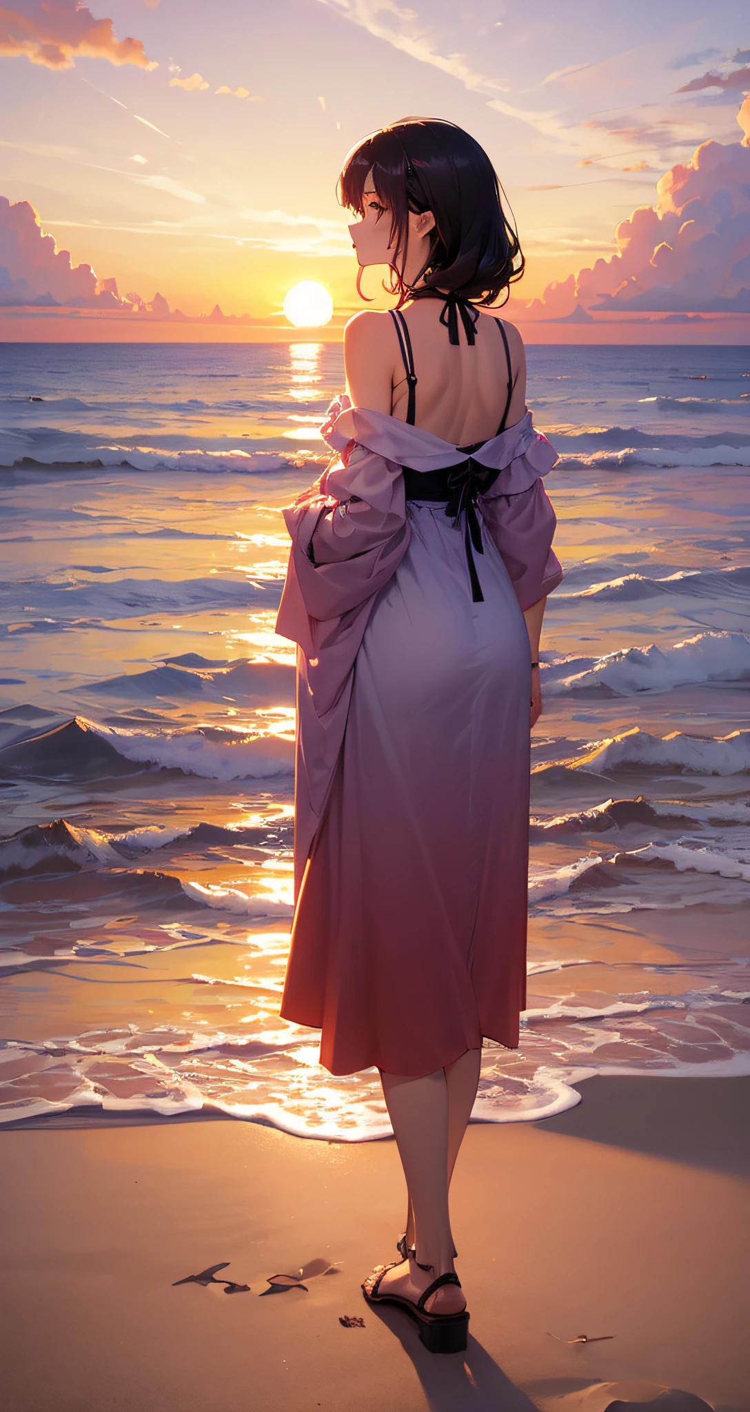 Woman standing on the beach looking at the sea、There is a sunset、There is a sunset、Under a beautiful sunset、the most beautiful sunset、Watch the sunset、Watch the sunset、Sunset time、Watch the sunset、Sunset beach、In the sunset、Girl watching sunset、Watch the sunset、It's sunset
Waiting to start