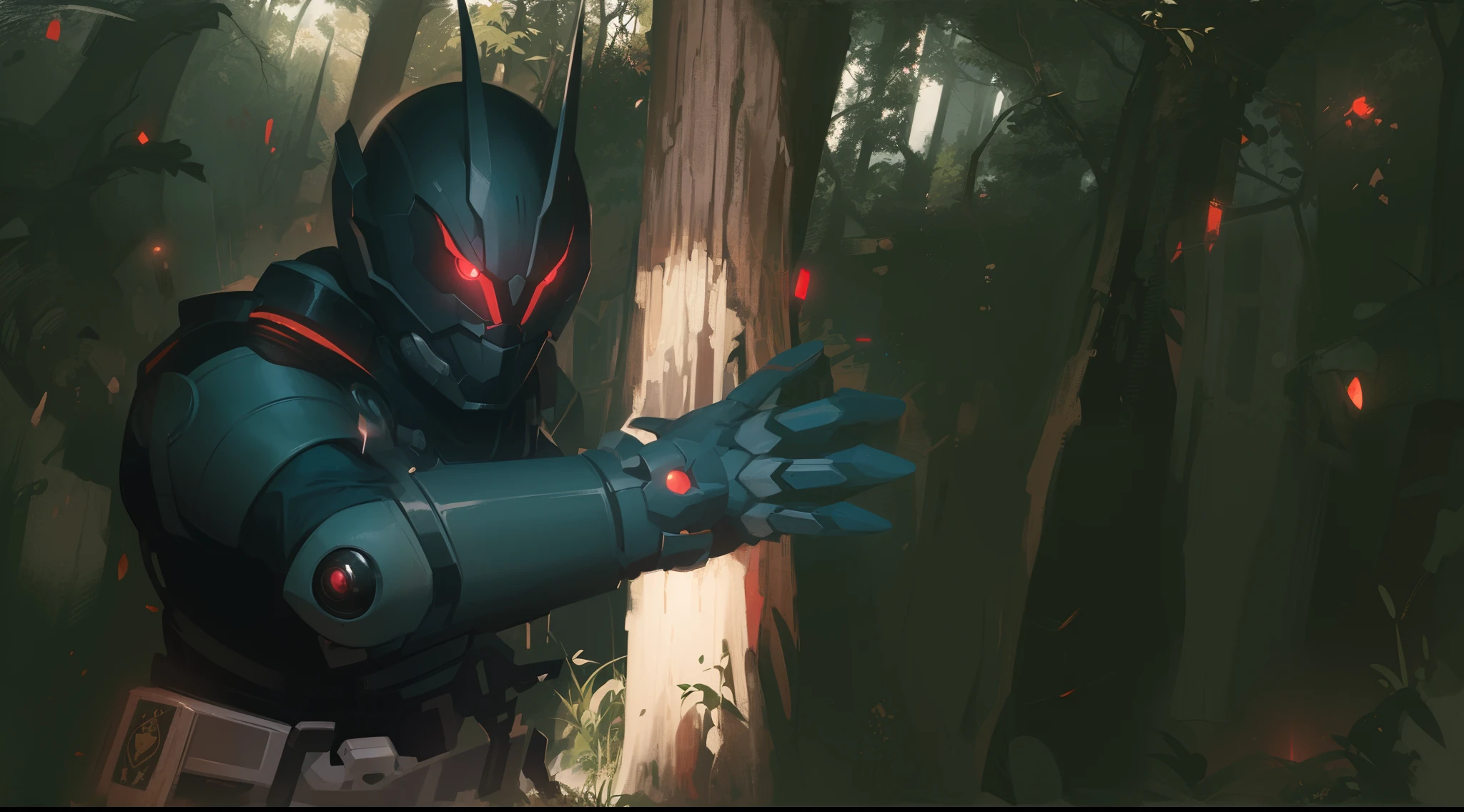 ((masterpiece: 1.3)), ((best quality: 1.3)), best art, detailed, high resolution, 4k, kamen rider, ((glowing red eyes:1.2)),
((white background:1.5))