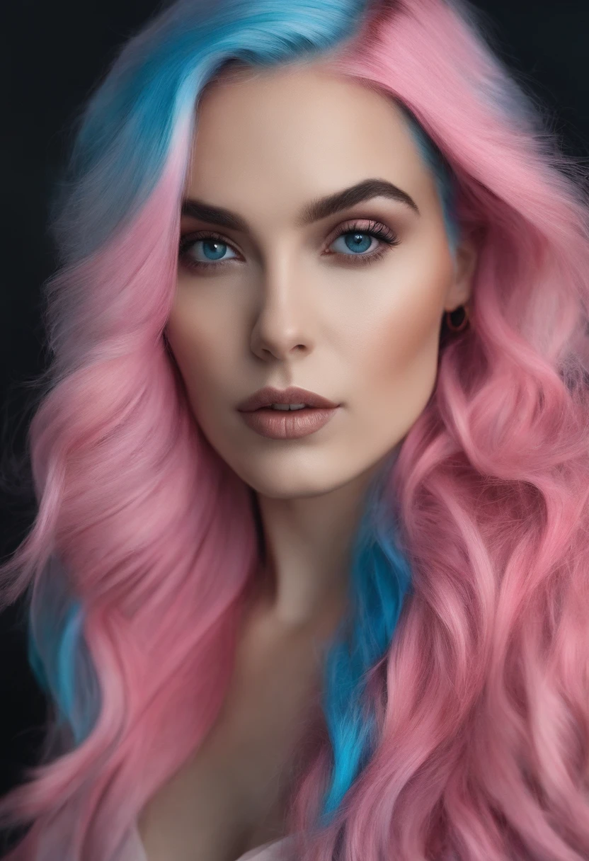 photo shot on Nikon D850, 16k, sharp focus, masterpiece, Hyper Detailed, breathtaking, atmospheric perspective, diffusion, pore correlation, skin imperfections, DSLR, 80mm Sigma f2, depth of field, film grain, intricate natural lighting, gorgeous 21 year old standing, professor, (freckles:0.7), solo, sexy, seductive smile, small pink lips, sexy attire, upper body, red dragon tattoo, tattoo design, stencil, tattoo stencil, [(colorful explosion psychedelic paint colors:1.21)::0.2], colorful, perfect blue eyes, blowout hair, ({platinum|red|pink|cyan|brown|green|purple|magenta|blond} hair:1.1), detailed eyes, intricate face, black background, simple background, dearness, high contrast, (secret:0.9), <lora:add_detail:1>