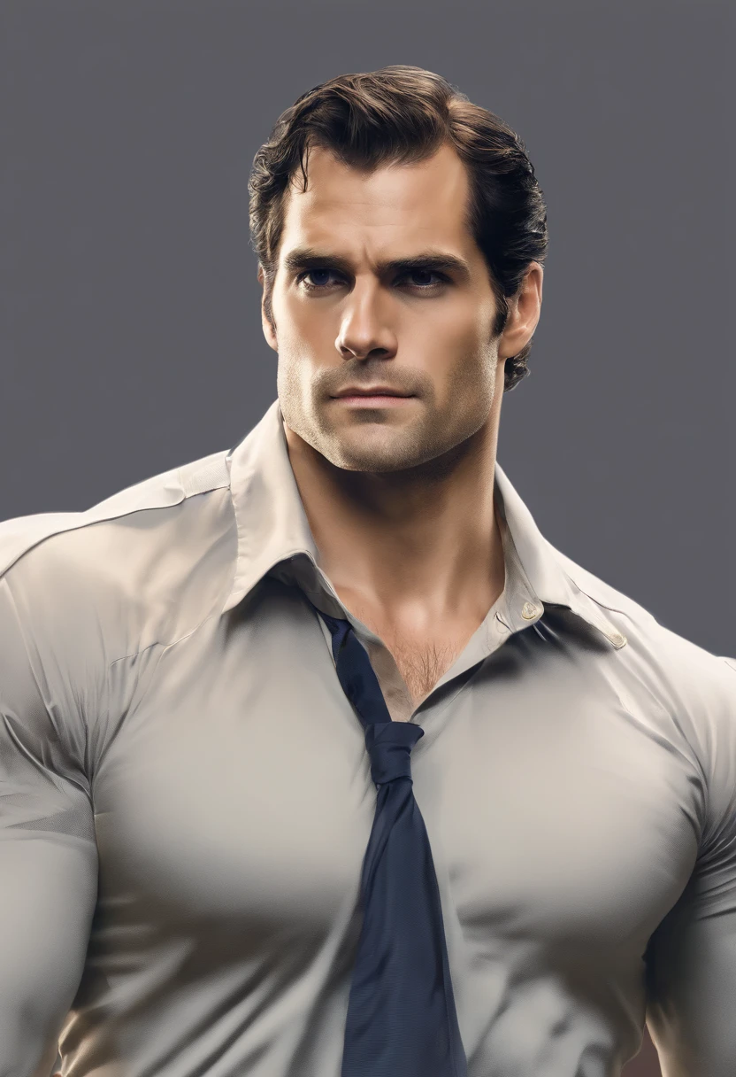 Henry Cavill, Physical education teacher uniform, sweaty, chest hair, body hair, bulge