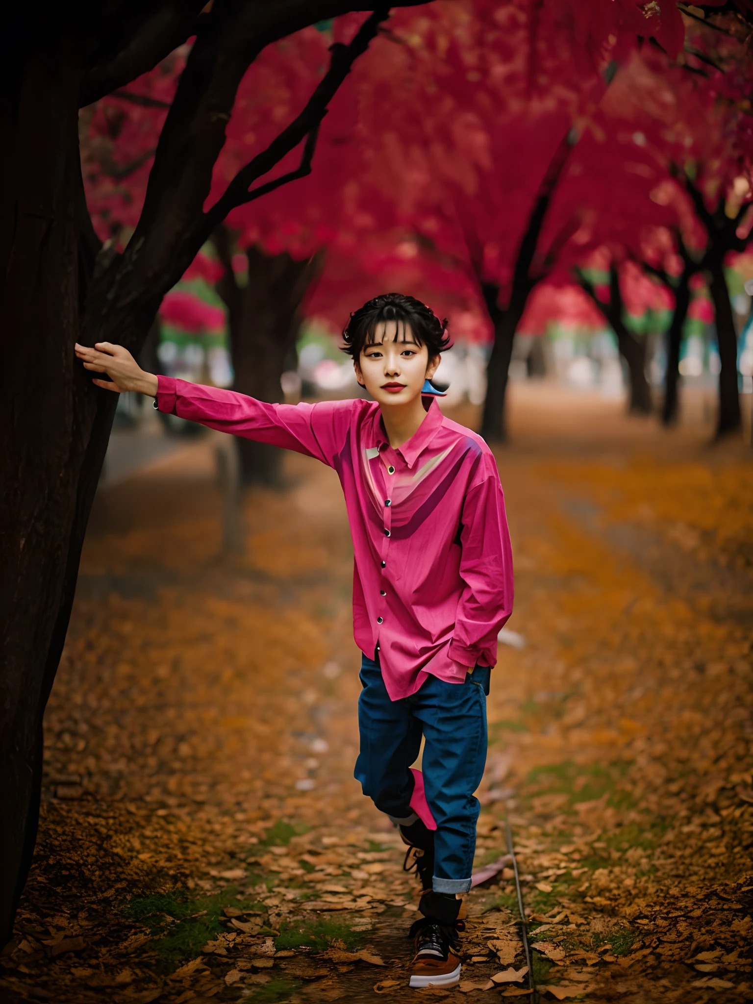 Colourful shirt