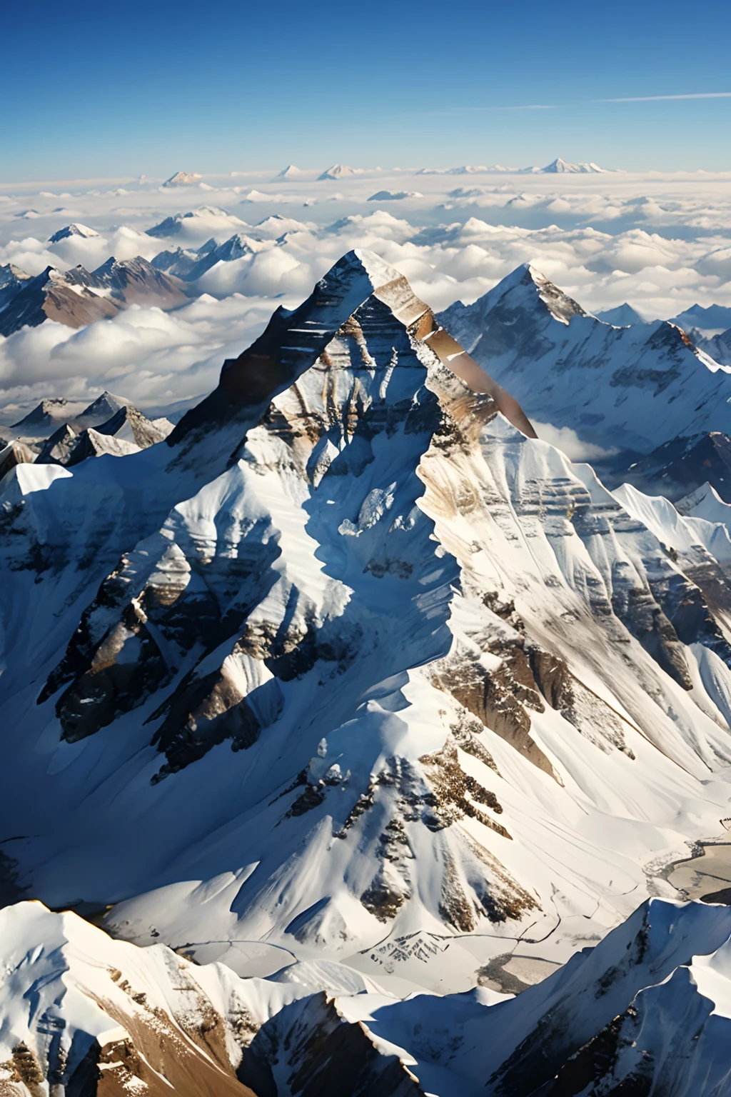 Mount Everest map for kids