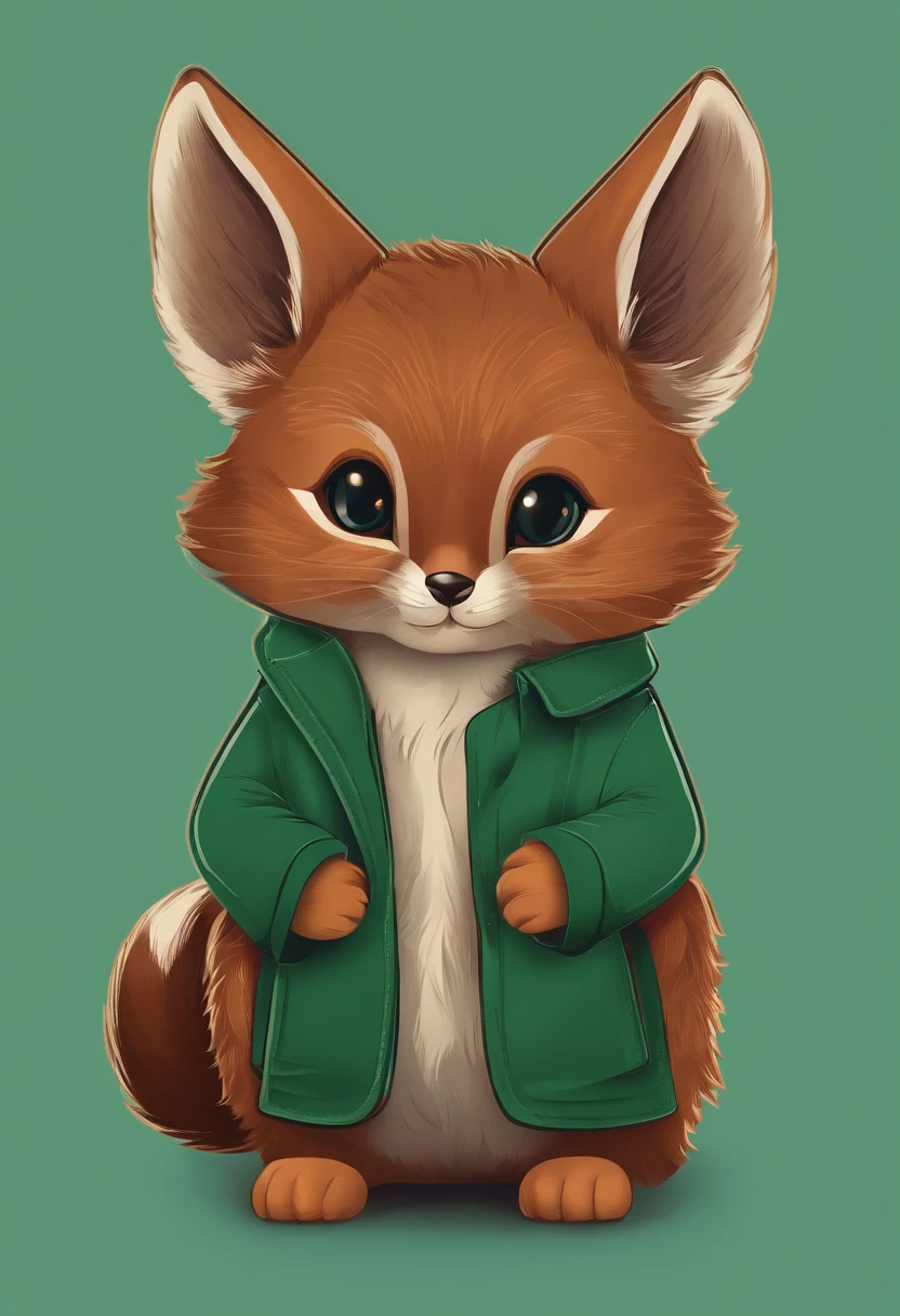 (Cartoon critters),adolable,(Sticker screen),Distributed typesetting,(Sticker style),Flat style,Rich in color,(Small animals)(With white edges),cute illustration,flatillustration,paper cut out,Dark green background,multi-detail,k hd