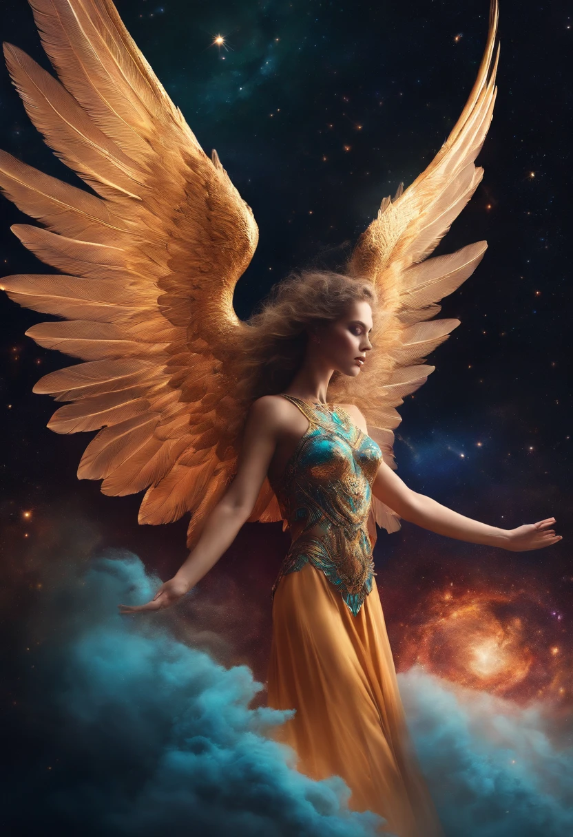 Cosmic angel grims inspiration