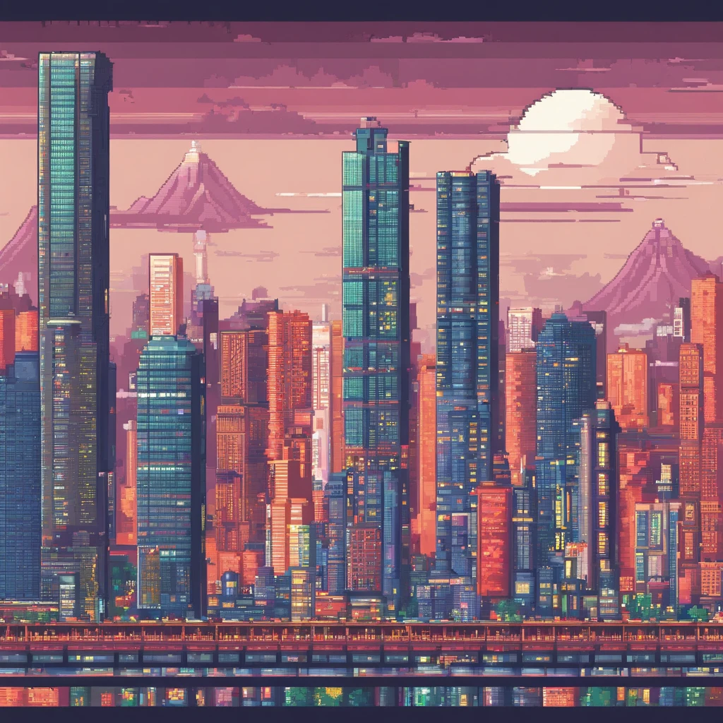 modern day jpn A city scape