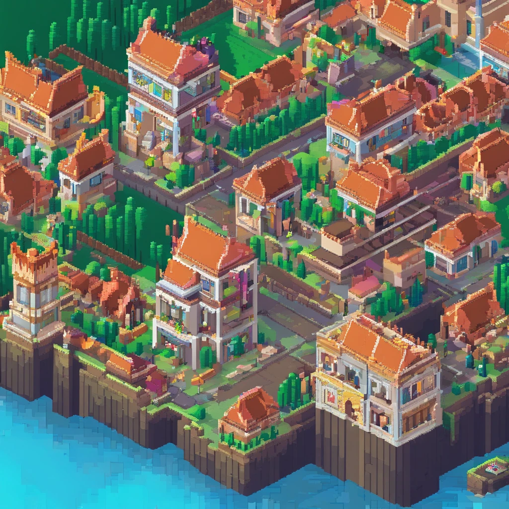 Fantasia　A city scape　games