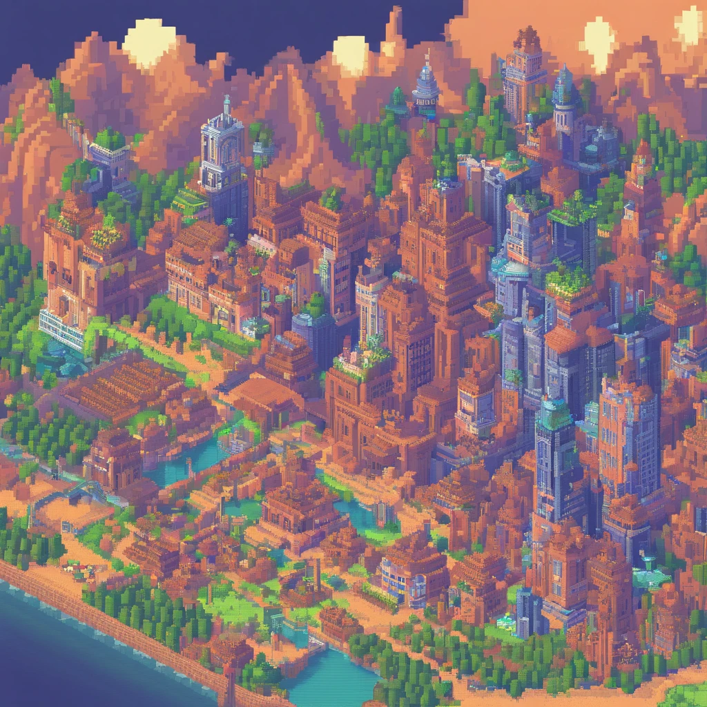 Fantasia A city scape games