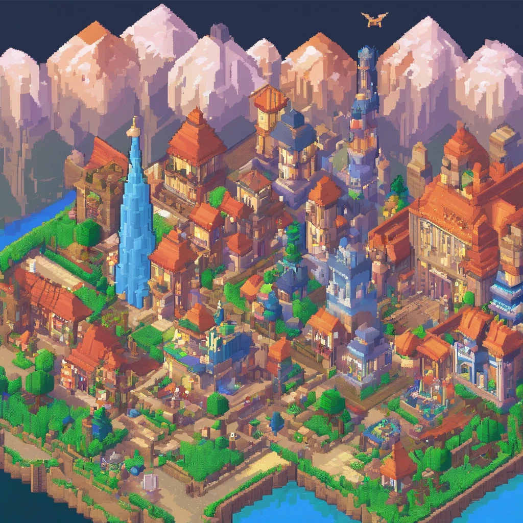 Fantasia A city scape games