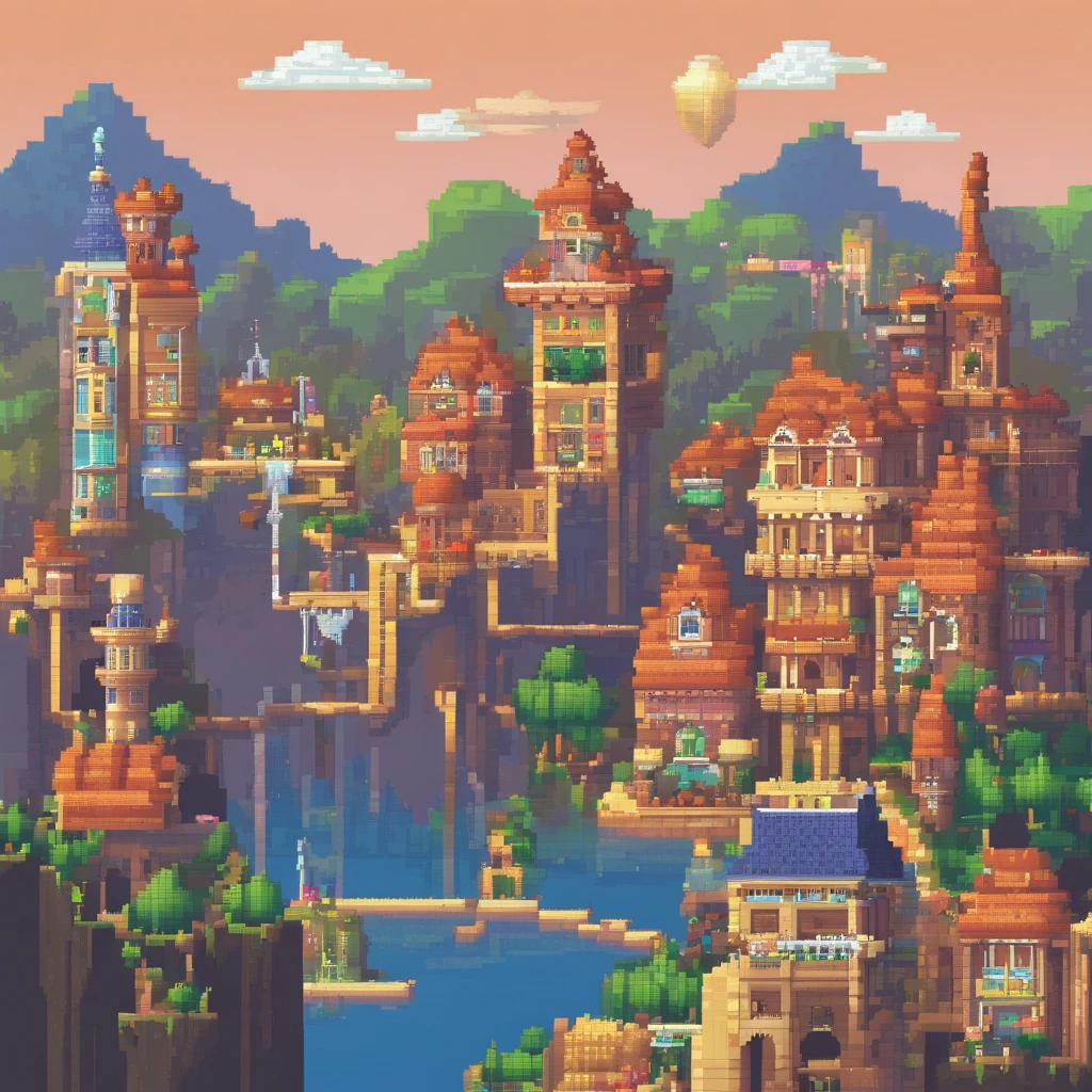 Fantasia A city scape games