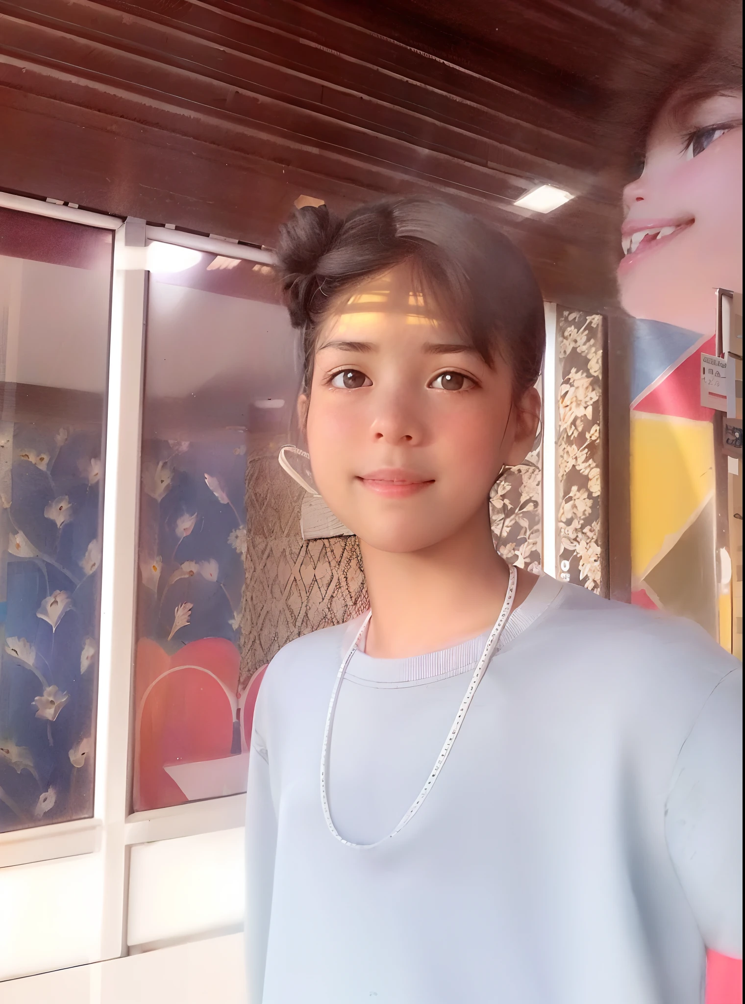 An incredibly charming  carrying a backpack, accompanied by her adorable puppy, enjoying a lovely spring outing surrounded by beautiful yellow flowers and natural scenery. The illustration is in high definition at 4k resolution, with highly-detailed facial features and cartoon-style visuals.