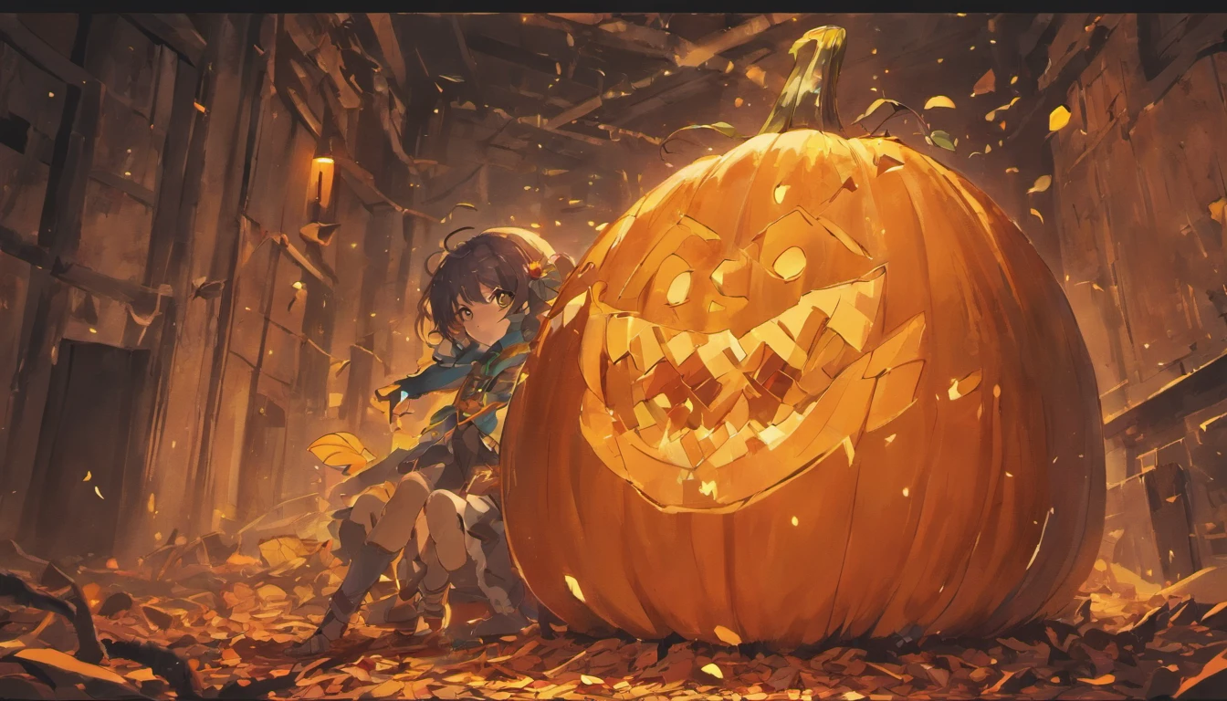 Abandoned pumpkin, assustador, assustador, macabro, Escuro