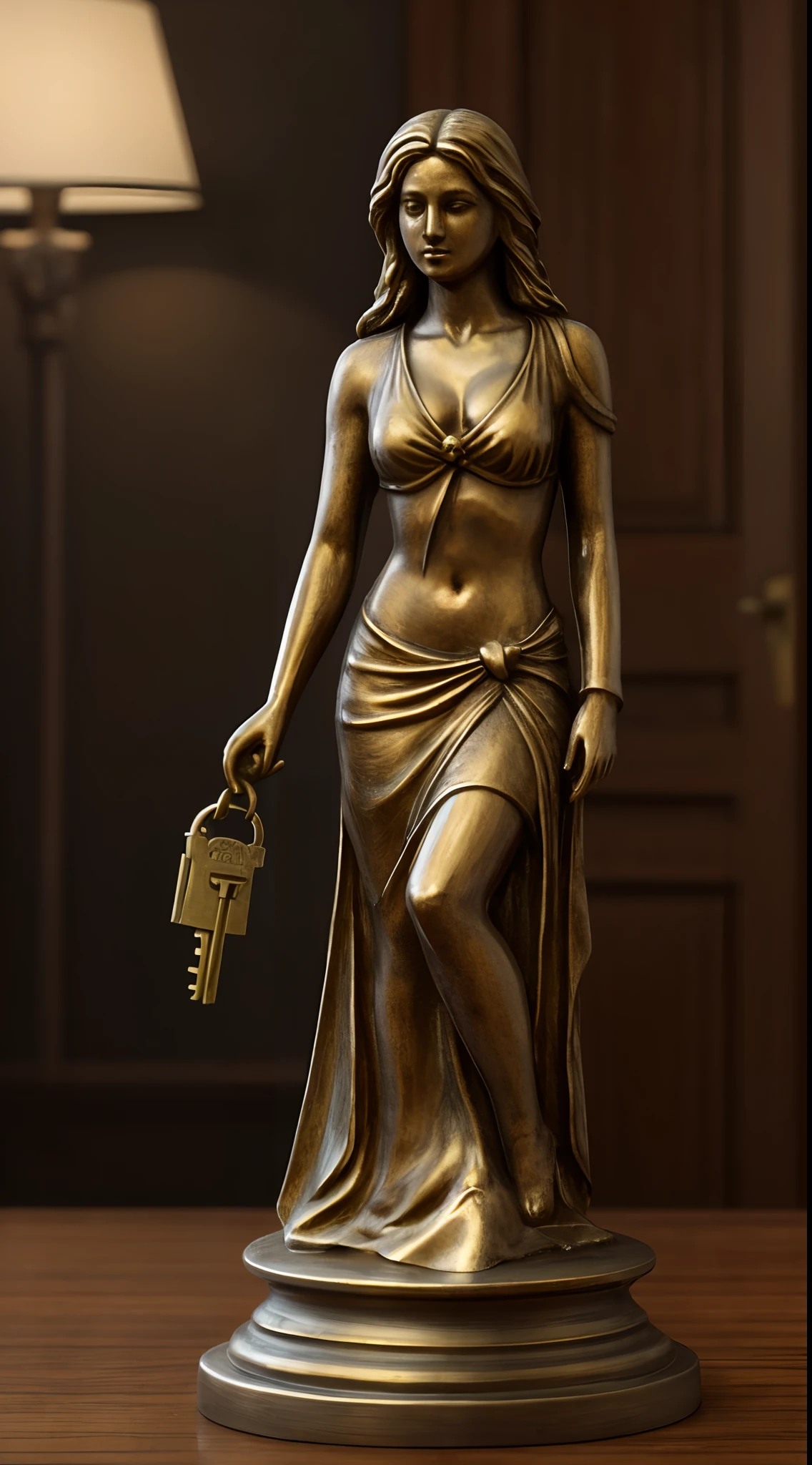 Brass foot