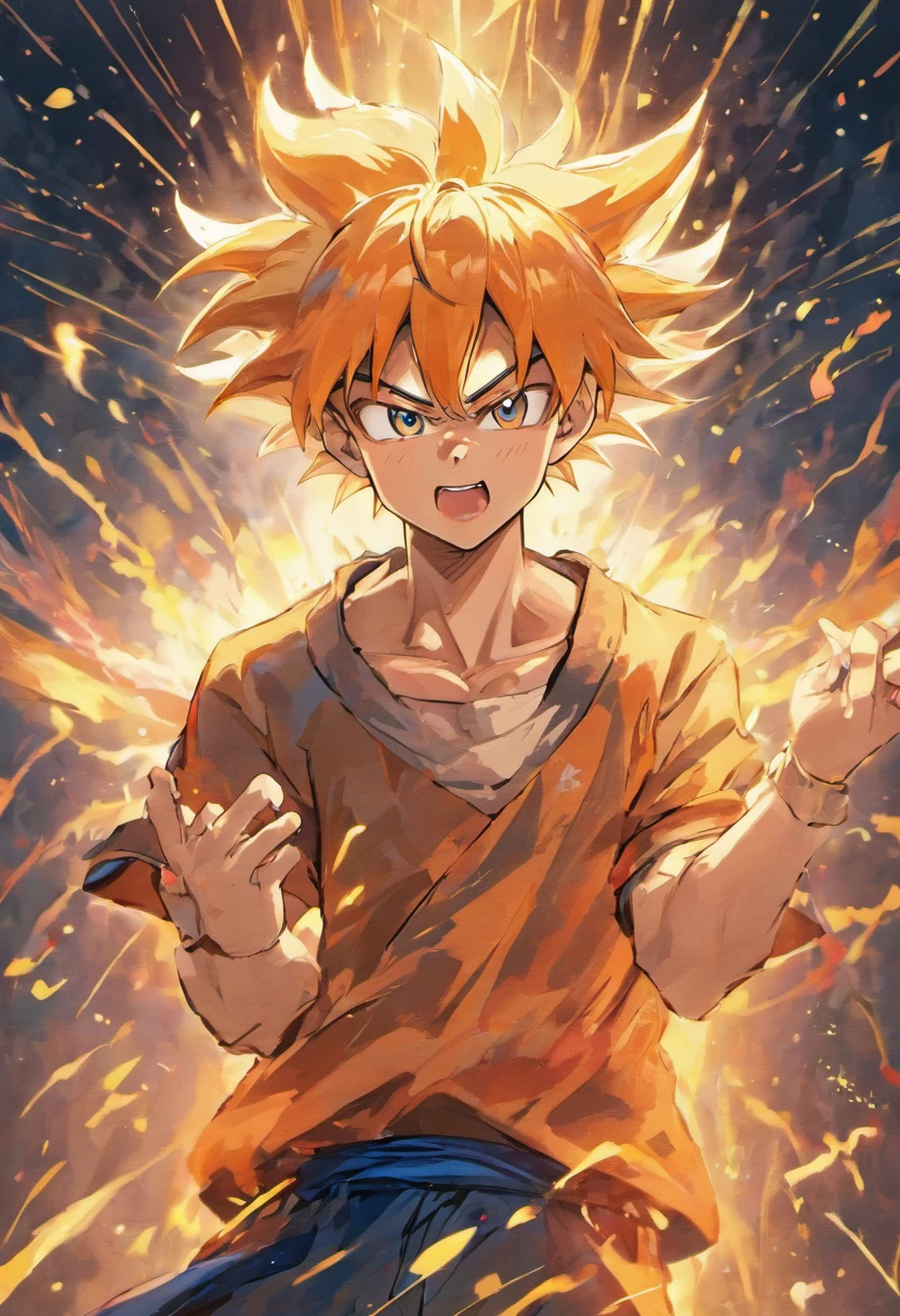 Goku singing
