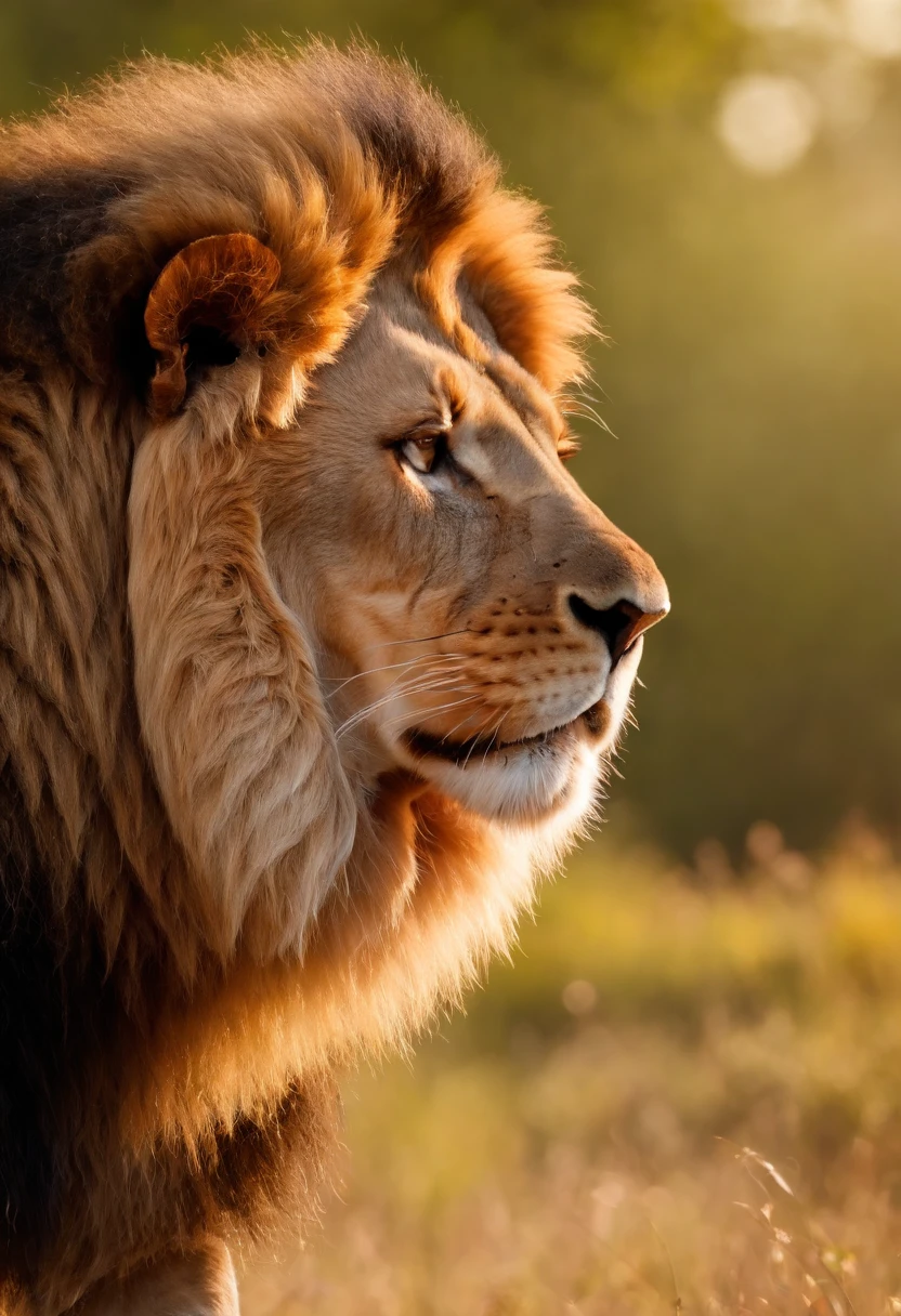 Create ultra-realistic 4K lion images