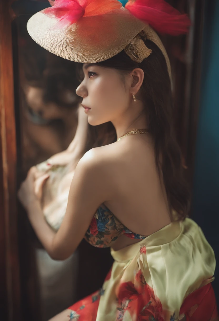 NSFW、s girl、Wearing half-top clothes、FF