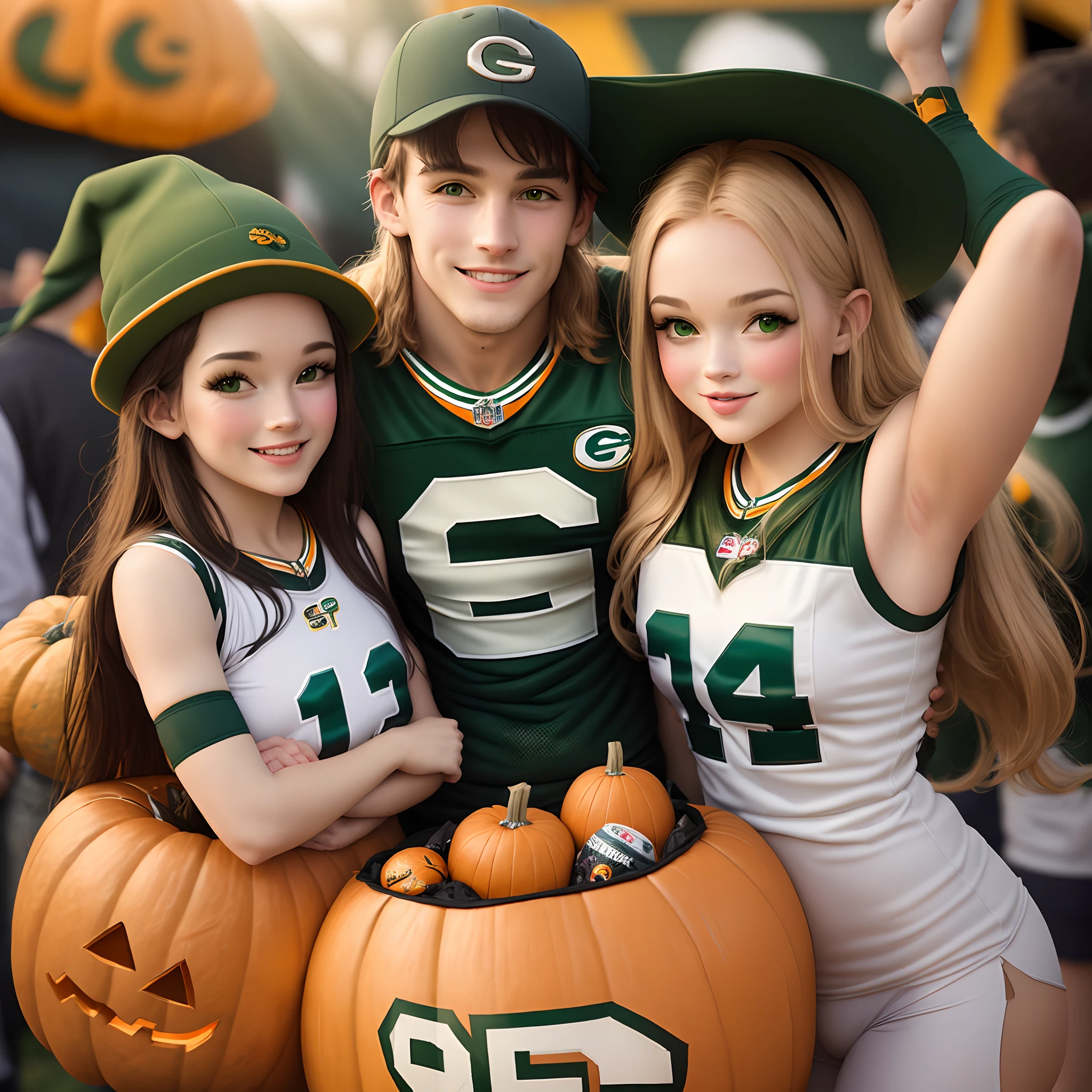 Green Bay packers logo Halloween