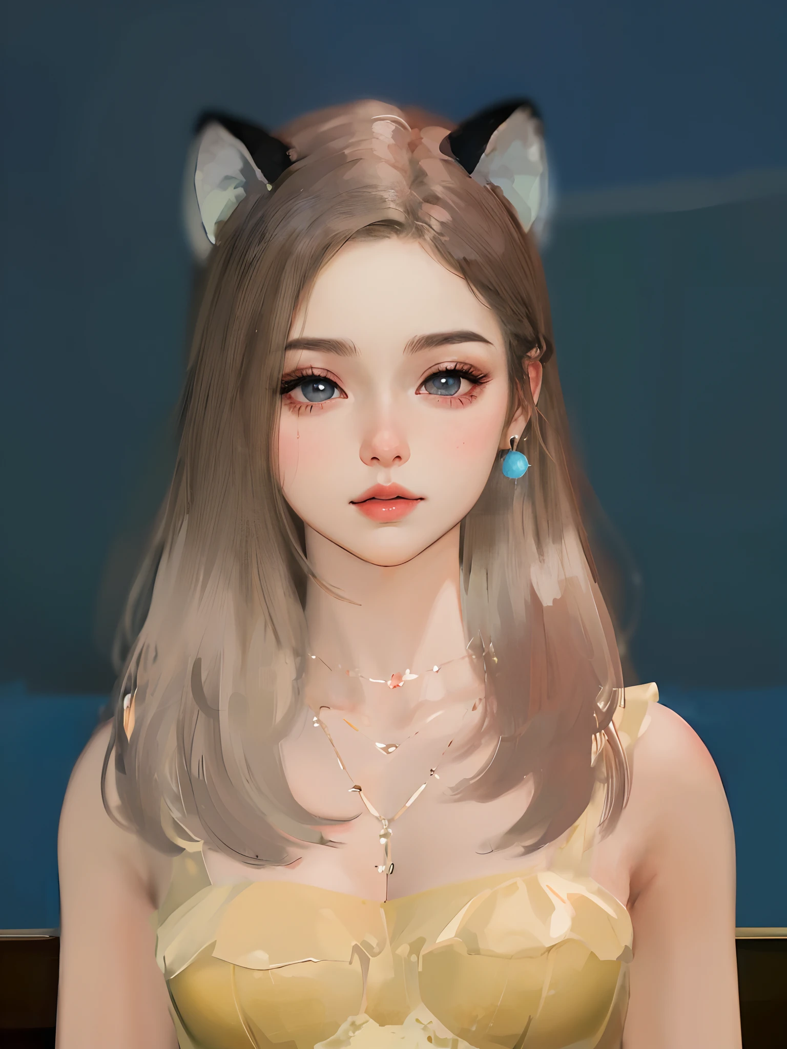 anime girl looking out of window with city in background, beautiful anime portrait, detailed portrait of anime girl, portrait anime girl, cute anime girl portraits, cute anime girl portrait, kawaii realistic portrait, anime style portrait, realistic anime artstyle, anime girl portrait, ilya kuvshinov with long hair, portrait of an anime girl, beautiful anime girl, realistic anime art style