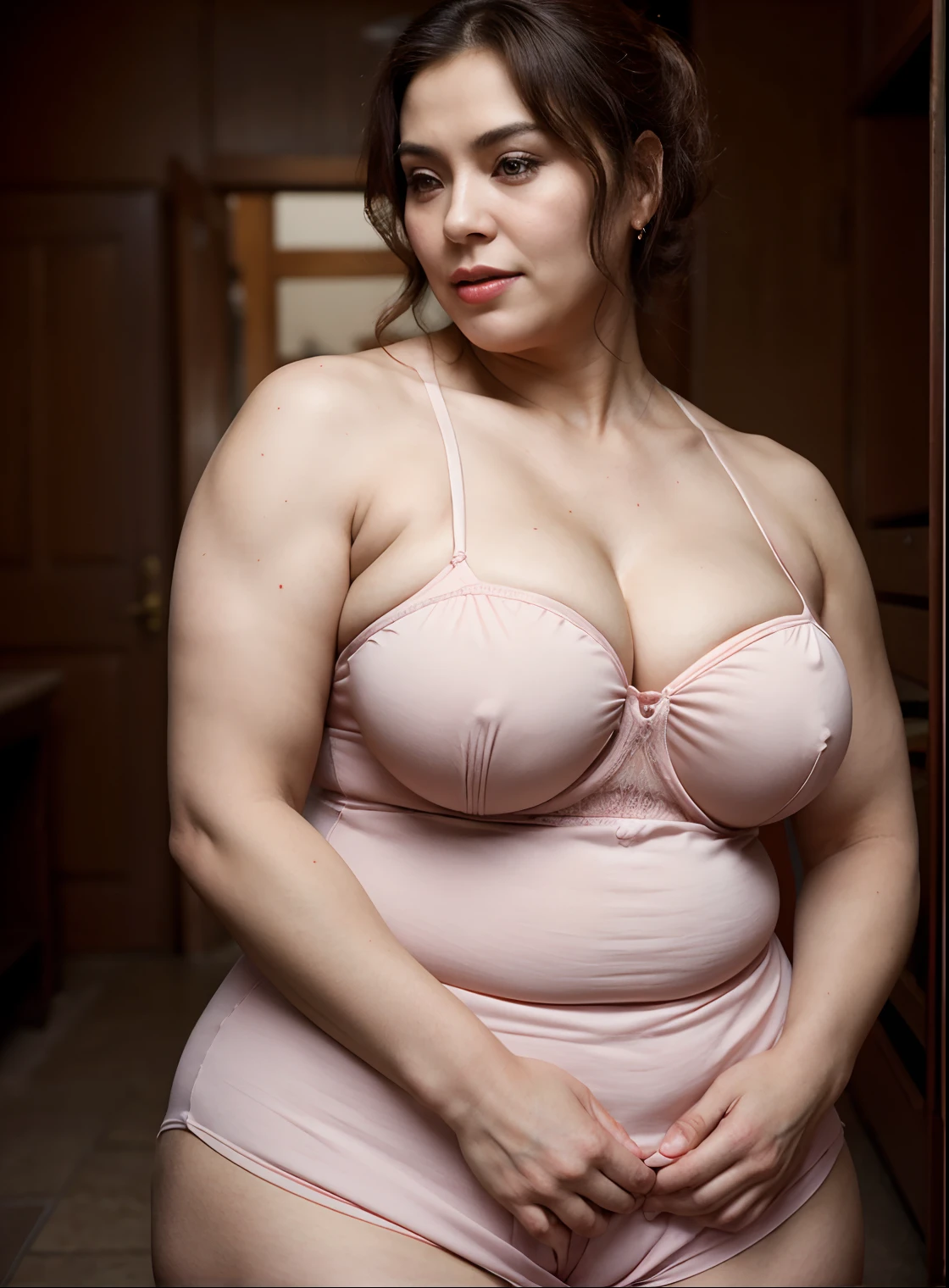 (masterpiece),best quality,looks like rin okae,perfect face, detailed eyes, heavy physique, Aunt hugging nephew , boy,shota,shameless Aunt,busty aunt,drenched body,obasan,bossy aunt likes to ride on him,nephew is 18 years old strong young boy,Aunt playing with nephew's body,her lustful looking,temperature is high,High humidity,Aunt feeling very hot,Aunt's sweating body,oiled up body,nephew is a High school going boy,good student,only aunt and her nephew lives in this big house,aunt's adorable nephew,no one else in that room except Aunt and her nephew,aroused Aunt tempting nephew,aunt use naughty tricks,nephew is a homely boy,nephew is always ready for Aunt's service,Aunty,Aunt's Slave,she is using naughty tricks to seduce her nephew,Aunt's only helping hand,she enjoy the warm touches of nephew,aunt's pervert looking,nephew always clings to his aunt,Aunt's Worshipper,Aunt wants pleasure,nephew's Slowly building muscular body visible,nephew is still a ager,helps his aunt on every work, grown up boy,Aunt takes great care of nephew,showing her lusty body,he will do everything for her aunt,Aunt's arousing Cravings,nephew live with his only aunt,nephew obey aunt's Every order,very naughty aunt,aunt seducing her nephew,aunt's boy toy,extremely gorgeous aunt,captivating,lusty figure,taboo relationship,perfect face,older woman vs younger boy,cuddling, aunt's seductive pose,1boy,young muscle growing teen,helping his aunt always,curious boy,Nephew is only man in the house, Aunt's toy boy,aunt loves shota,Jav Beauty, extremely clingy aunt,she pranks him always,1woman,milf, huge ass,aunt is 50 yo woman,huge breast, natural big boobs, big melons, milk tank, heavy figure, aunt's sweaty body,pervert Aunt,bossy lady, sultry woman, sexual tension arises between them, round shaped face,curvy body, huge Breast, Japanes Milf,thick jav woman,cougar,mature,perfect body,red lingerie dress,summer wear,Aunt saw his nephew's erection under his shorts,