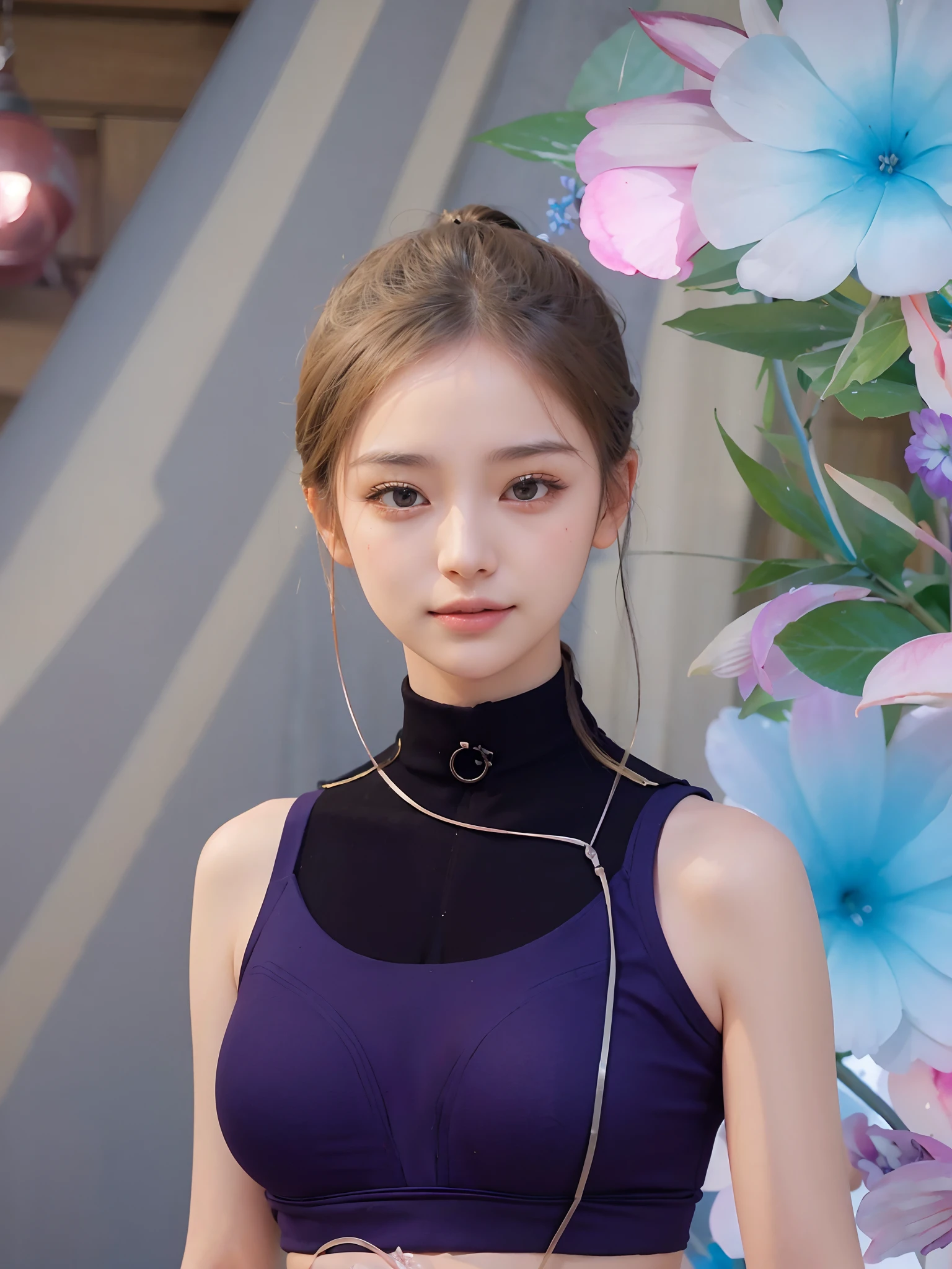 (Photorealsitic:1.4), (Top image quality:1.0), (超A high resolution:1.0), 8K, Raw photography, (masterpiece:0.2), (pureerosface_v1:0.5)、(Best Quality Detail:1.2)、realisitic、8K UHD、hight resolution、(1girl in:1.2)、The ultra-detailliert、High quality textures、intricate detailes、detaileds、Very detailed CG、High quality shadows、Detail Beautiful delicate face、Detail Beautiful delicate eyes、depth of fields、Ray traching,1girl in, japanaese girl, Cute, slender, Black kimono, Kimono with Japanese pattern,Floral scrunchie, Beautiful skin, Facing the front,Sit down, Sit upright and say thank you,Align your hands elegantly,Smile faintly The Land of Japan,Japanese garden,Luxury Japanese-style room, skyporn, Magic Hour, (Realistic:1.3), Finely detailed, quality, (masutepiece:1.2), (Photorealistic:1.2), (Best Quality), (Intricate details), Dramatic, Ray tracing, photograph, +Lola