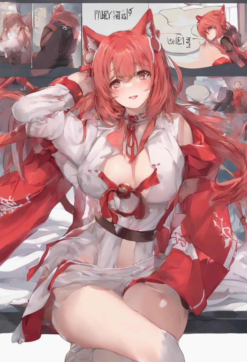 tmasterpiece,1girll,独奏,blond hairbl,exposed bare shoulders,,(all fours:1.3)(Highest image quality), (Works of masters), (Detailed description of the eyes), (8k wallpaper), (Detailed depiction of faces),onbed(imid shot:0.95), (full bodyesbian:1.25),(Solo:1.4) ,(1girll:1.2),Cute and beautiful,((Viru has long hair)),Arms_Behind_back, Ball_gag, BDSM, Bondage, Bound, Bound_Ankles, Bound_Arms, Bound_Legs, Bound_wrists, box_tie, breast enhancement_Bondage, Crotch_Cord, gag, Gagged, Red_Cord, srestrained , Cord, shibari, shibari_polypubic hair_clothes, Tape_gag, shinomiya_Kaguya, Cloth_gag, improvisation_gag, cleave_gag, Tied_Up_\(Nonsexual\), bit_gag, Suspension, bangs, frogs, parted_bangs, Tape, femdom, Red_Eyes, Breasts, saliva, ribbon_Bondage, nase_Blush, White_legwear,shift dresses,锁链,lookingat_at_peeping at the viewer,Be red in the face,1girll,Long_Sleeves,ring_gag,spreader_Bar,skin indentation,Looking_To_The_Side,cat ear,mitts,exposed bare shoulders,full bodyesbian,drools,M legs,Fork,SM,The reveal panties