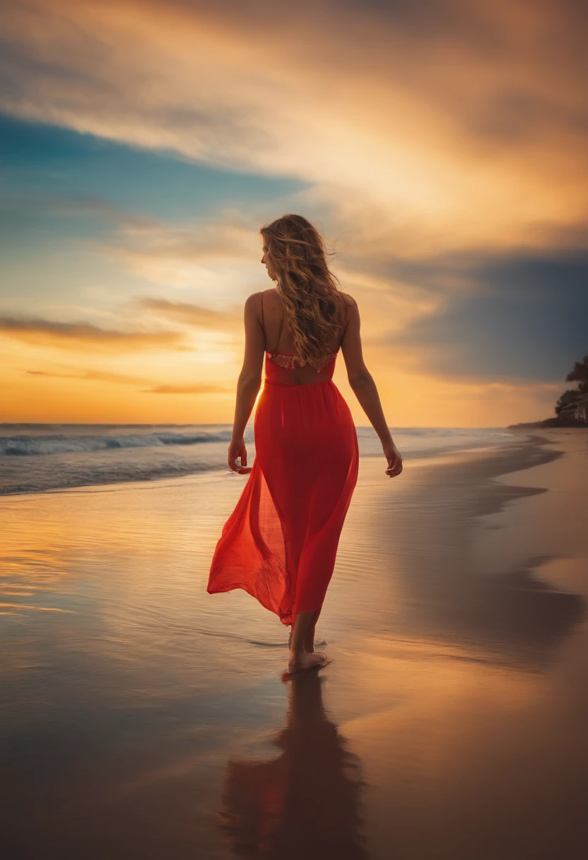 girl at the beach