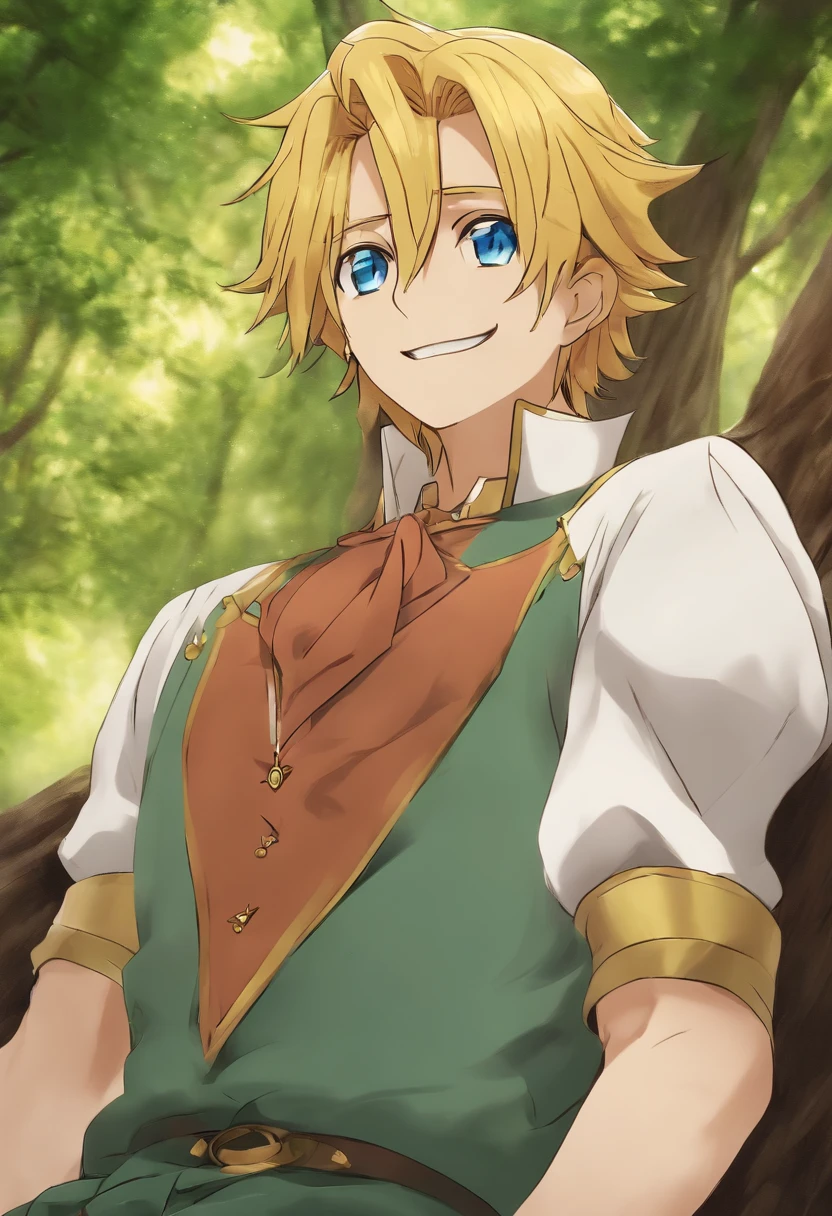 meliodas, sorriso maligno, barnet