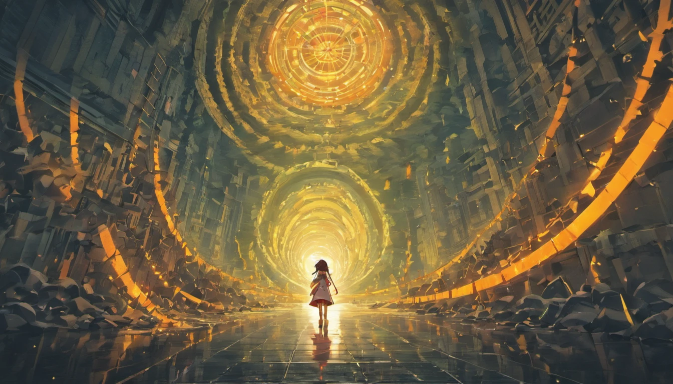 labirinto, tunnel, mina, Rio Lava, Cristais, ruins, Design do mapa do jogo, CARTOGRAPHIC MAP, Mapa Descendente, 2D, Cartographic, mapa do jogo, Layout do mapa, surreal, circunstanciado, cores sombrias, mystical illumination