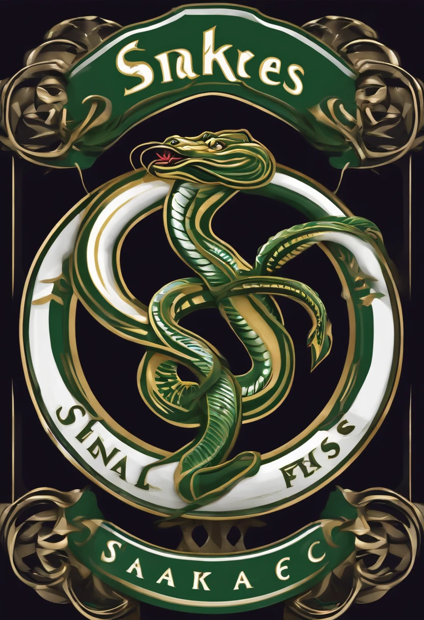 Modern logo for a premier league football club named Snakes FC
