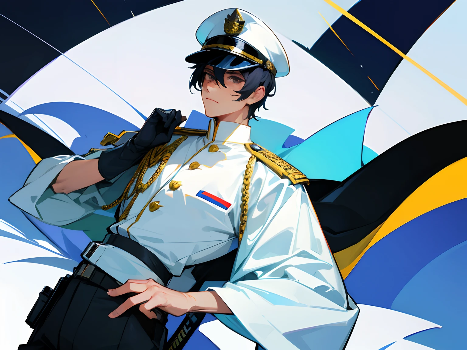 A male officer of the empire