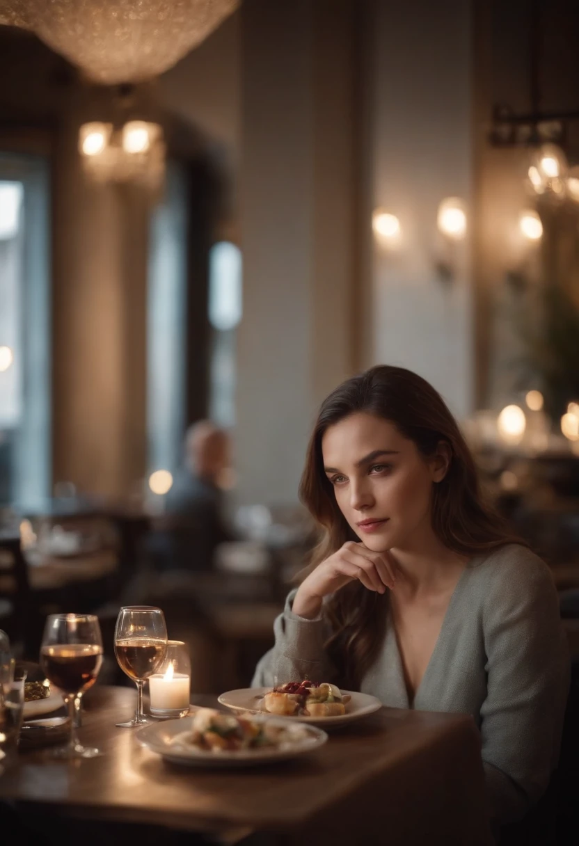 au restaurant