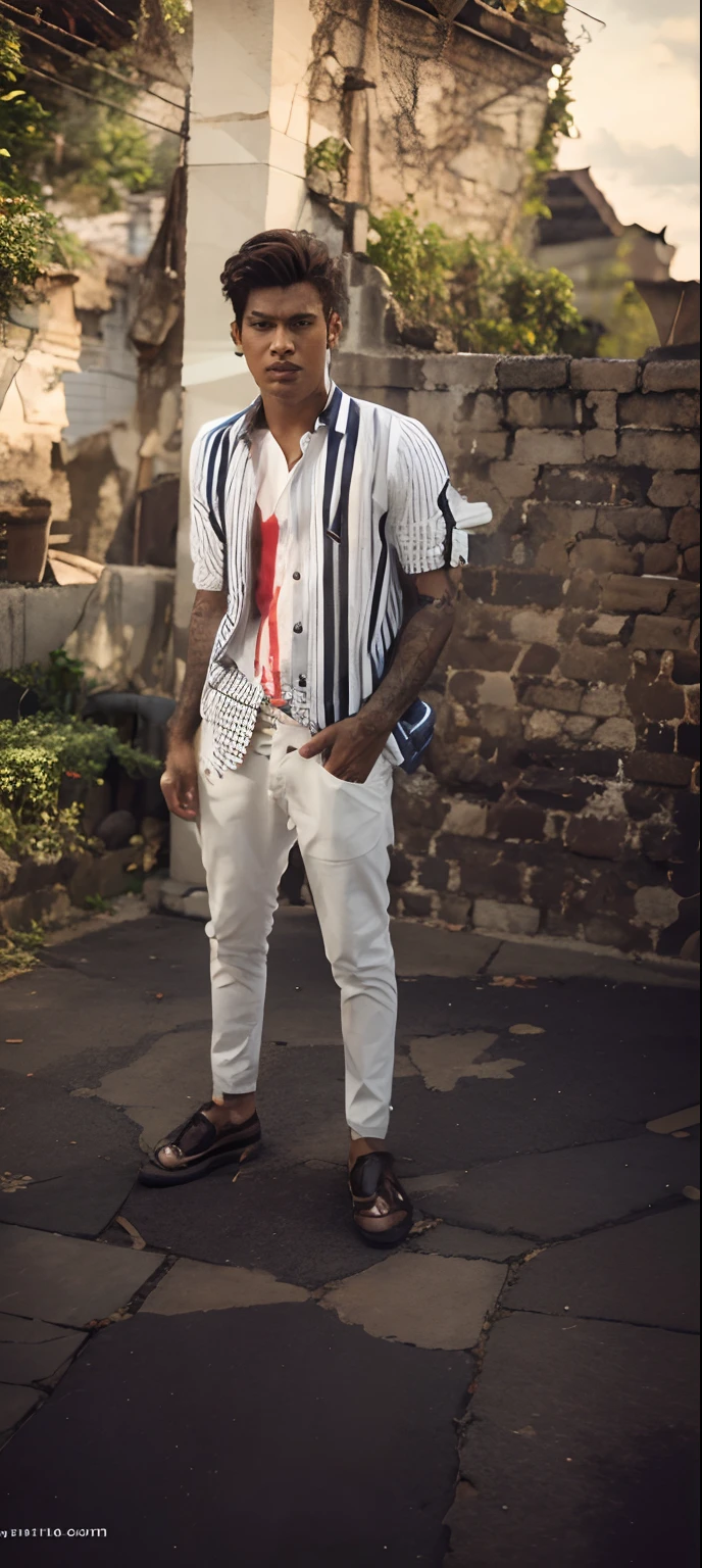 Change background handsome boy crezy look style look