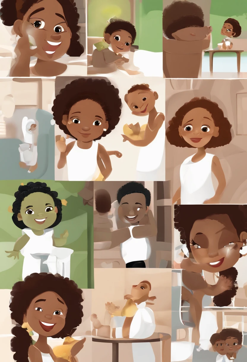 Prompts MidJourney Mascote 3D

3D -> Estilo 3D
style pixar -> Disney Style

–Air 9:16 -> Vertical rectangular size
–AR 16:9 -> Horizontal rectangular size
–Air 1:1 -> Tamanho quadrado

Full Body -> Corpo inteiro
white skin -> Pele branca
Black skin -> Pele negra
Hair black -> Cabelo preto
Hair brown -> Cabelo castanho
Hair blond -> Cabelos loiros
Short hair -> Cabelos curtos
Afro -> Cabelos crespos e pele negra

Girl -> 
Boy -> Menino-> Infantil

laughing -> Rindo Feliz
Jumping -> Pulando

eyes green -> olhos verdes

eyes black -> olhos pretos
