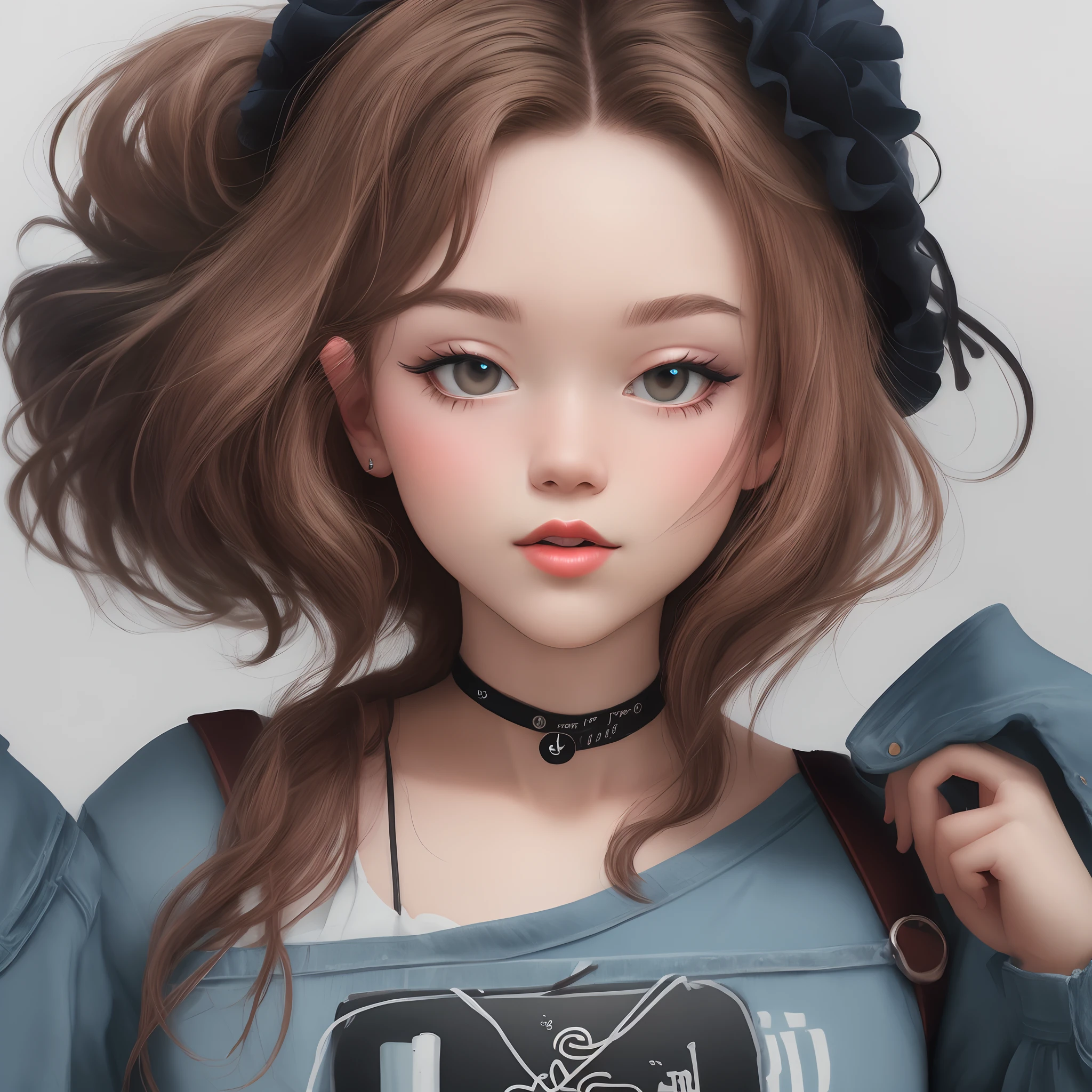 A logo for tiktok about art