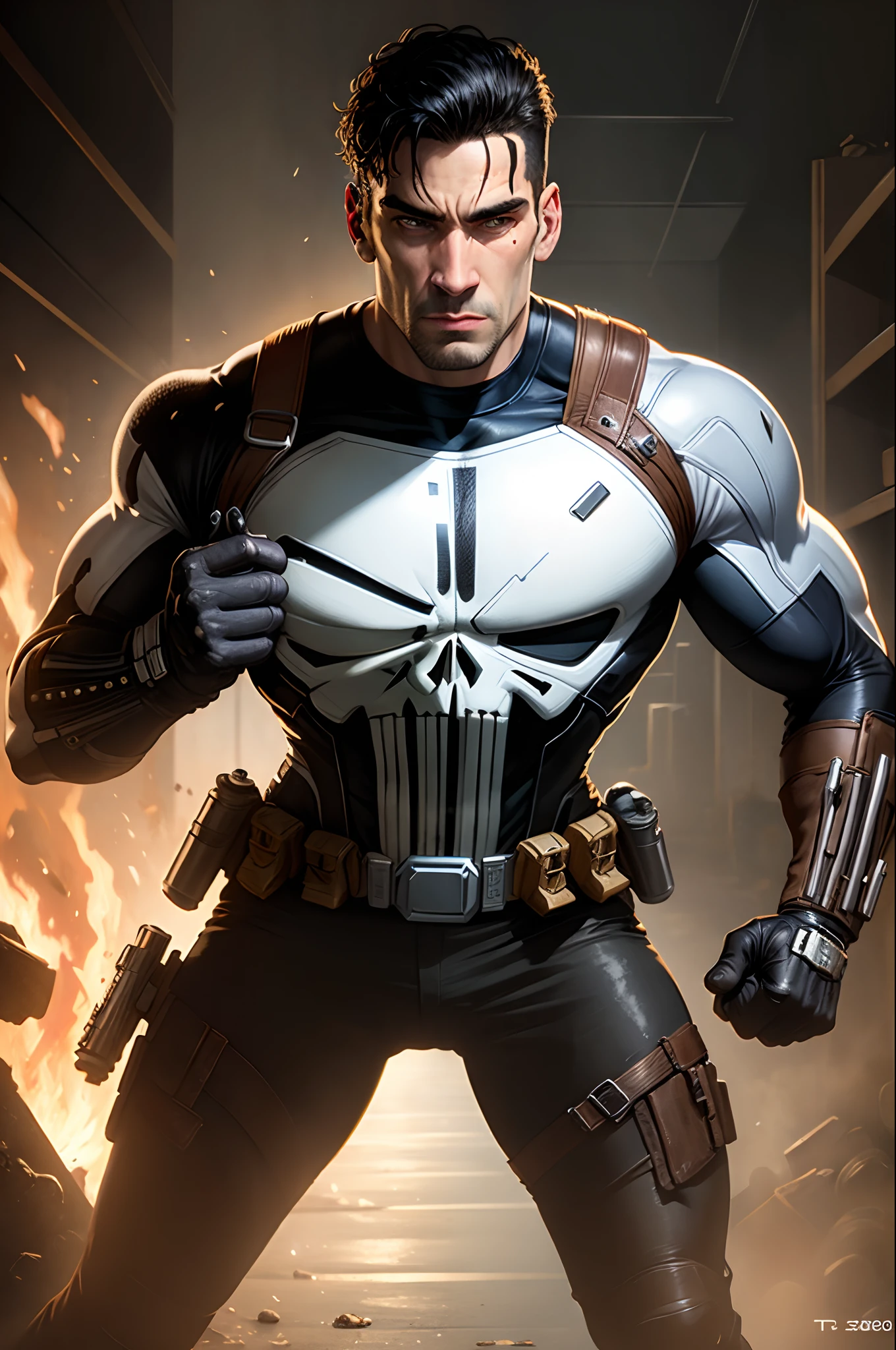 The punisher as a t-800