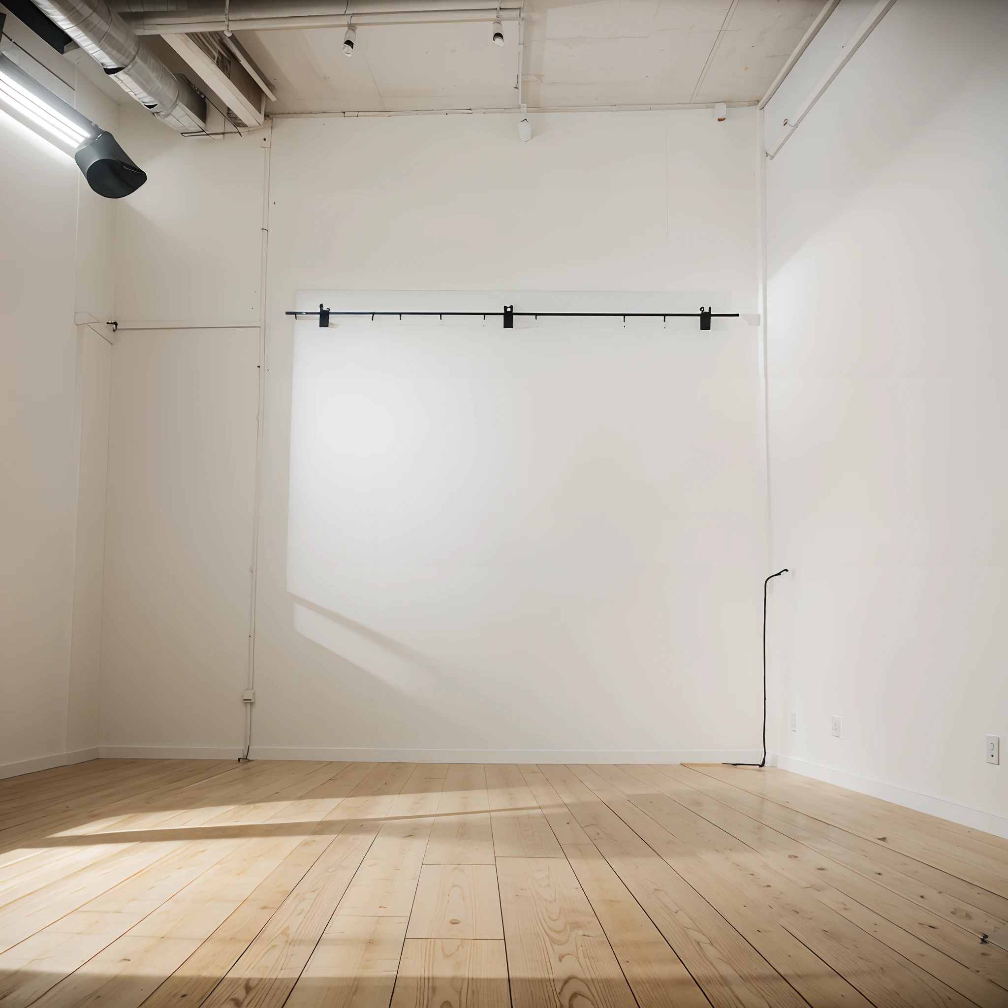 simple empty studio space