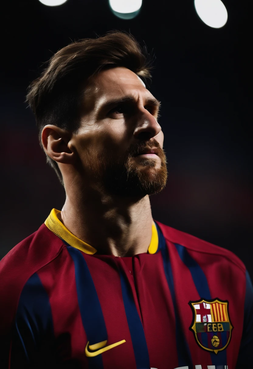 Retrato de leonel messi