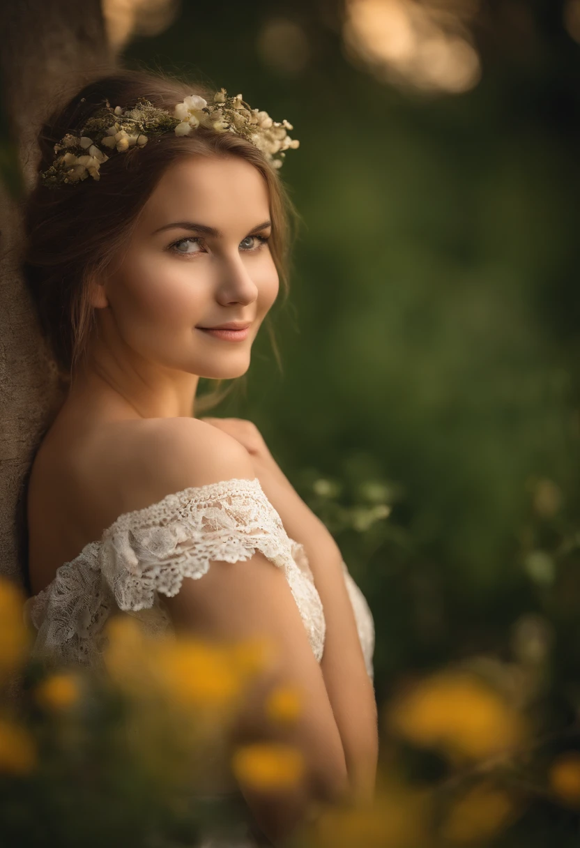 1girls, 20 Jahre alt, Big and attractive, wear a cute country dress, Haare geflochten, Stehen in einer rustikalen Bauernhofumgebung. Sie hat eine weiche, Gentle smile and expressive eyes. Im Hintergrund sind charmante Scheunen zu sehen, Goldene Weizenfelder und strahlend blauer Himmel. Die Komposition sollte in warmes goldenes Stundenlicht getaucht werden, with soft depth of field and soft bokeh, um die idyllische Ruhe zu betonen. Nehmen Sie Bilder auf, as if they had been shot on old 35mm film, to gain extra momentum, filmg,