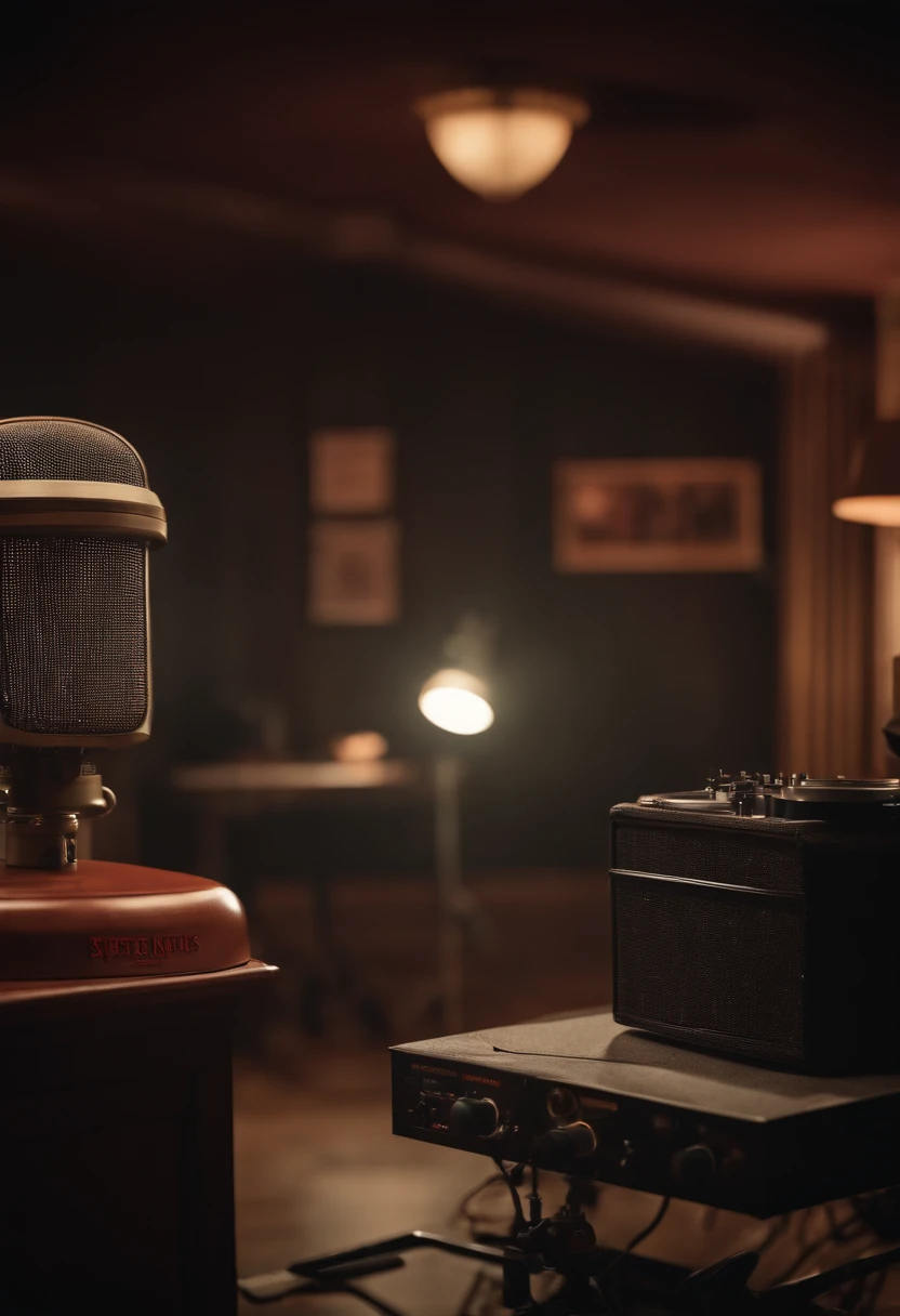 Recording studio for the Netflix series Stranger Things