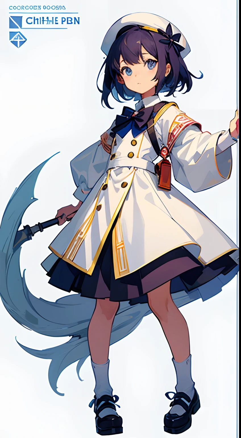 Cashier inspired character design, 24 years old, petitish, light skin, professional character design sheet, 1 girl, solo, 1girl, plain simple white background, branch, achiever, fantasy