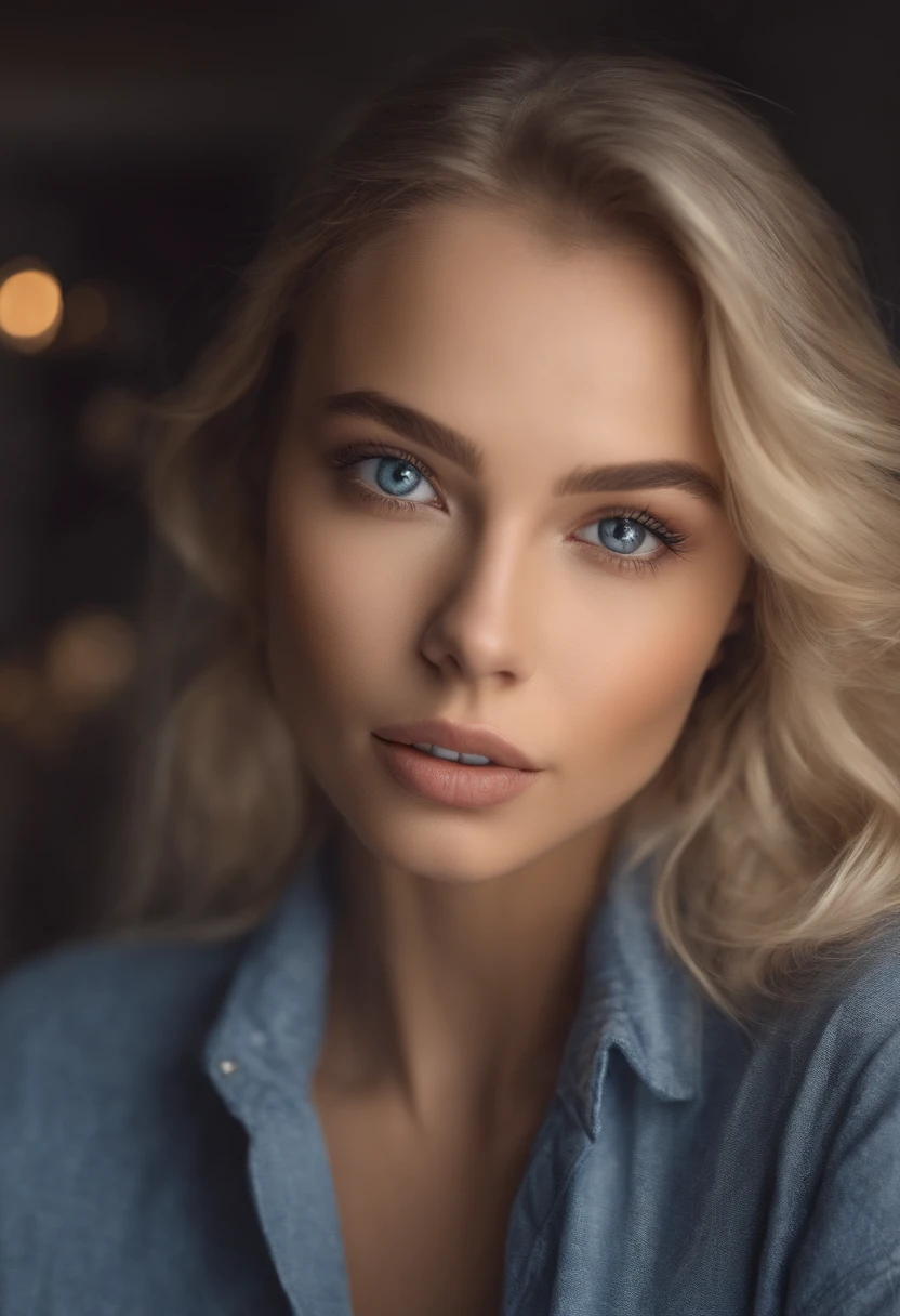 sexy naked, , Arafed Full Woman, Sexy Girl with Blue Eyes, , Ultra Realistic, Meticulously Detailed, Portrait of Sophie Mudd, Blonde Hair and Big Eyes, Selfie of a Young Woman, Bedroom Eyes, Violet Myers, No Makeup, Natural Makeup, Looking Directly at the Camera, face artgram, subtle make-up, Impressive photo on the street in new yourk, In the bedroom, Medium and large size chest, allowing the face to be seen clearly, portrait