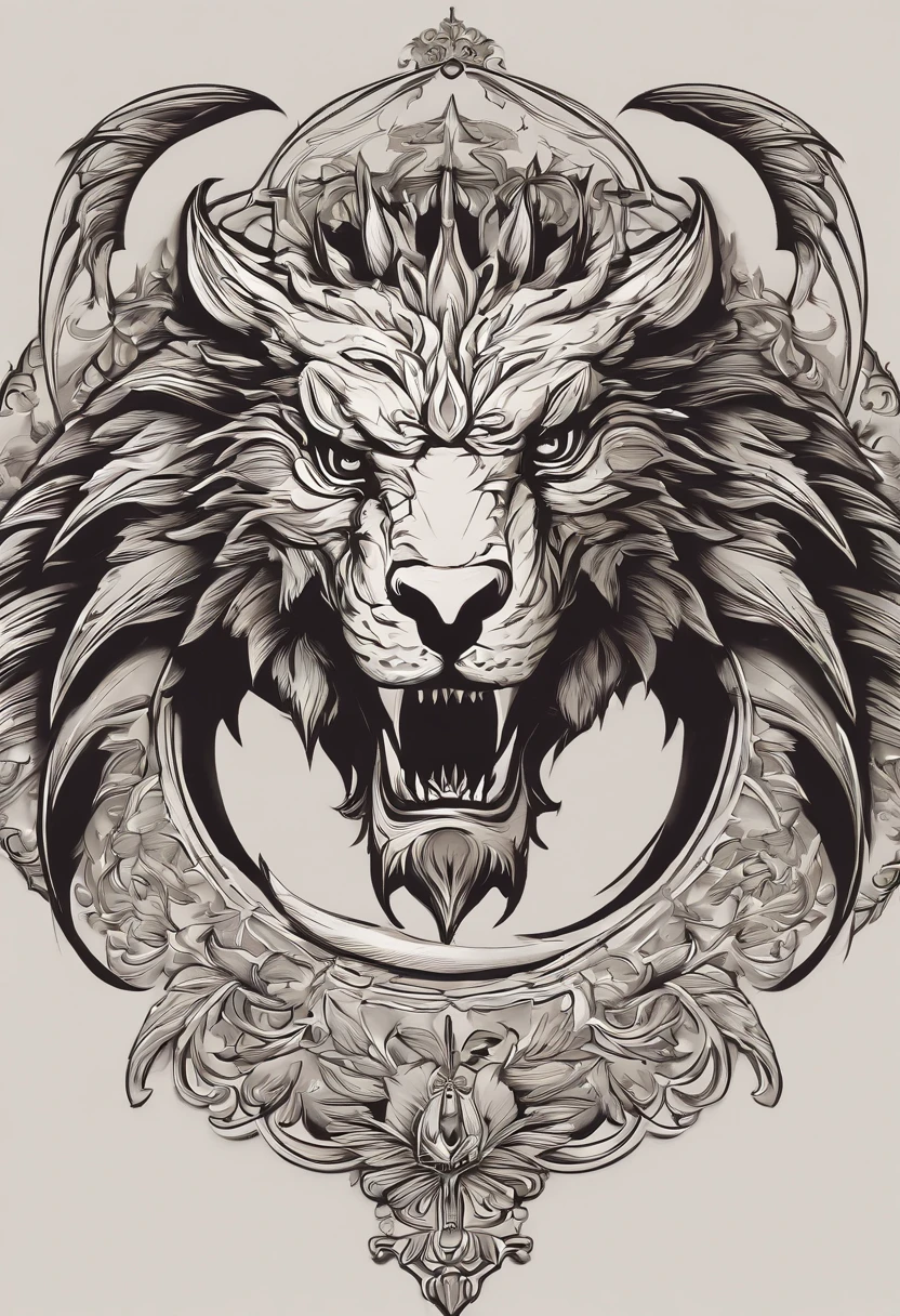 Desenhe um logotipo aprimorado para 'LoaD MU Online', a fantasy MMORPG that strives for a magical and epic style. O logotipo deve seguir o estilo das artes usadas em jogos como Hearthstone, Riot Conceptual Art e League of Legends, with an emphasis on detail and visual richness. Use uma fonte ornamental com curvas e detalhes para destacar as palavras 'LoaD' e 'Mu Online'. As cores predominantes devem ser roxas e douradas, And you should incorporate visual effects like light, sombra, brilho, reflexo, gradiente, Edge and embossing to create a stunning look. The logo should feature graphic elements, Like a winged dragon, uma espada flamejante, um castelo imponente e um escudo estilizado, all designed to evoke the epic atmosphere of the game. Make sure the words 'LoaD' and 'Mu Online' stand out in an imposing and legible manner（Design do emblema de conquista do jogo），（In the middle of the medallion is the forging table icon），（The Composition Theme Icon),prata，Efeito 2D plano