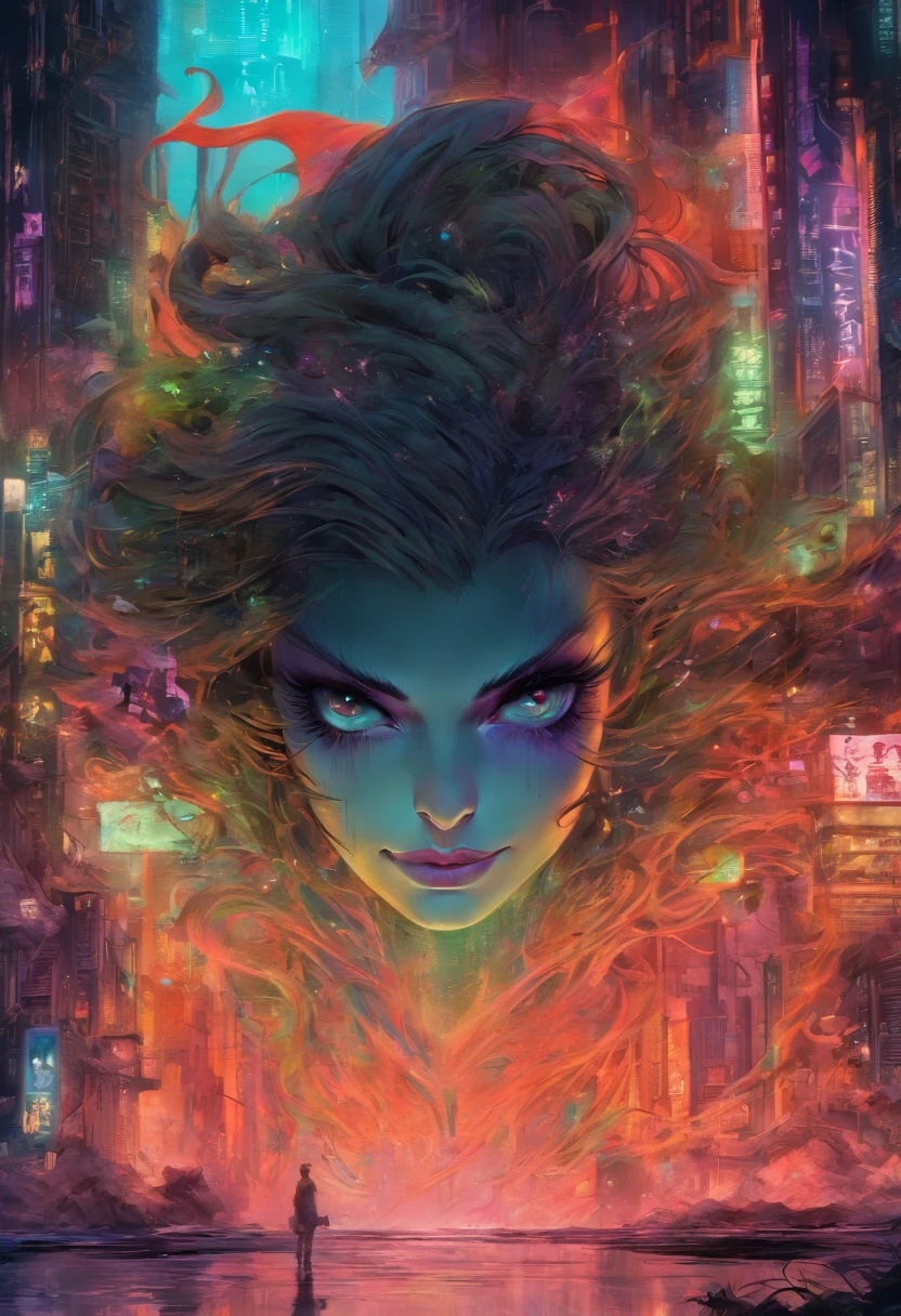Instaport Style, anatomie parfaite, Catwoman, levant les yeux aux ciel en criant bras ouvert La nuit, dynamique, highly detailed, ArtStation, Art conceptuel, lisse, mise au point nette, illustration, illustrations de Carne Griffiths et Wadim Kashin, Sf, Masterpiece of complex art, sinistre, Affiche du film matte paint, CGSociety, complexe, epic, Tendances dans ArtStation, par artgerm, h. r. Giger et Beksinski, highly detailed, vibratoire, production cinematic character render, Model 4K