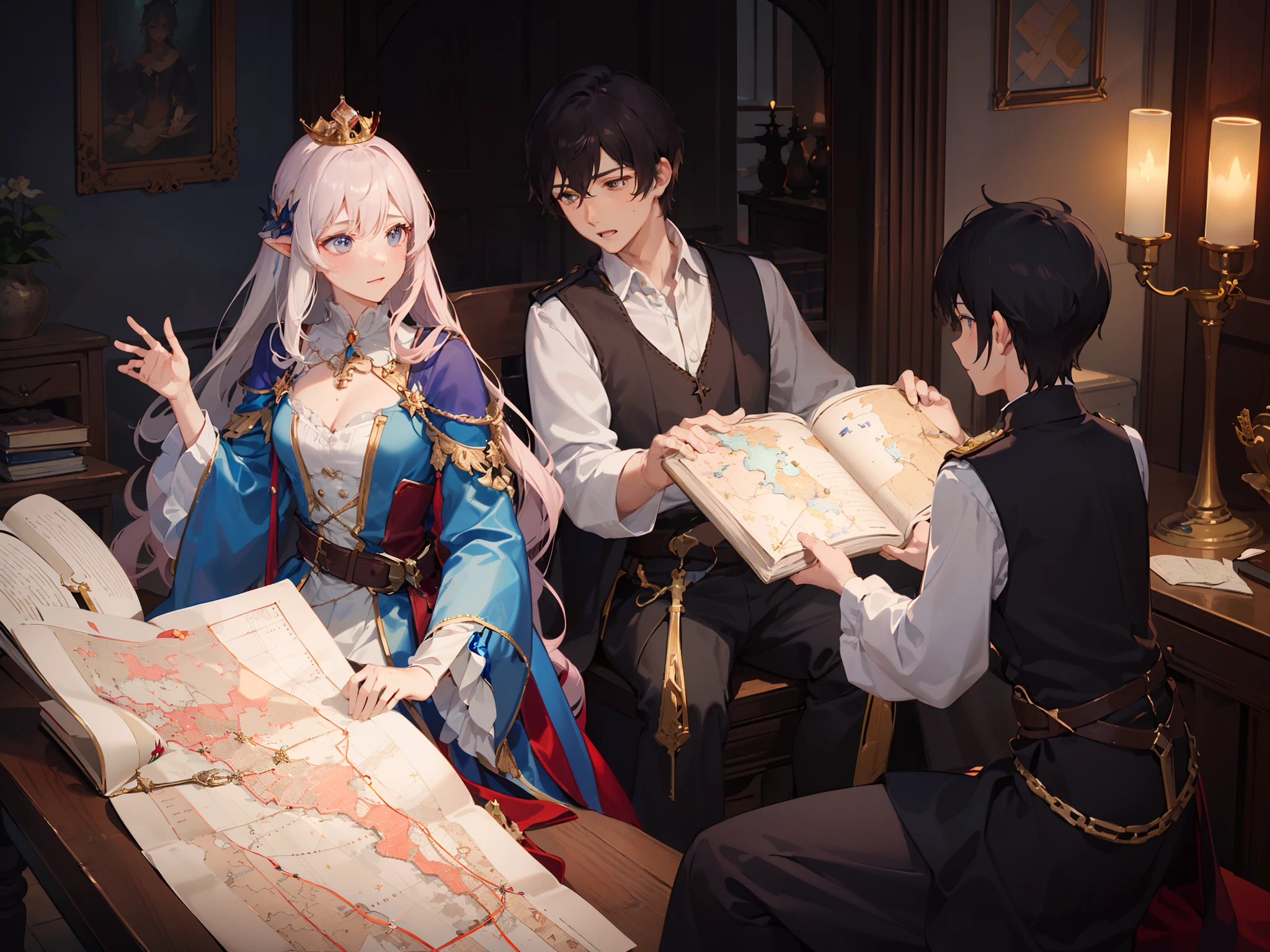 At the beginning of the story, Jack encountered a mischievous fairy named Melody, whose magical power was to hide precious objects. She entrusted him with a map of the Enchanted Kingdom, revealing the location of a long-lost treasure: the Crown of Harmony. The crown held the key to maintaining peace among all magical creatures.