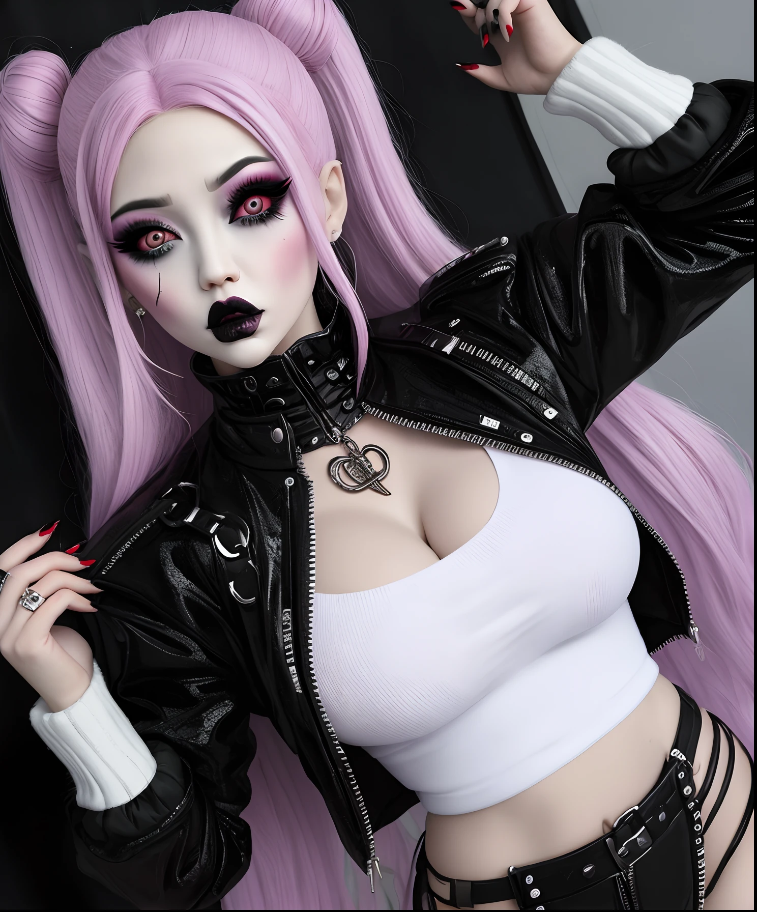 Bimbocore big lip alien fashion dolls