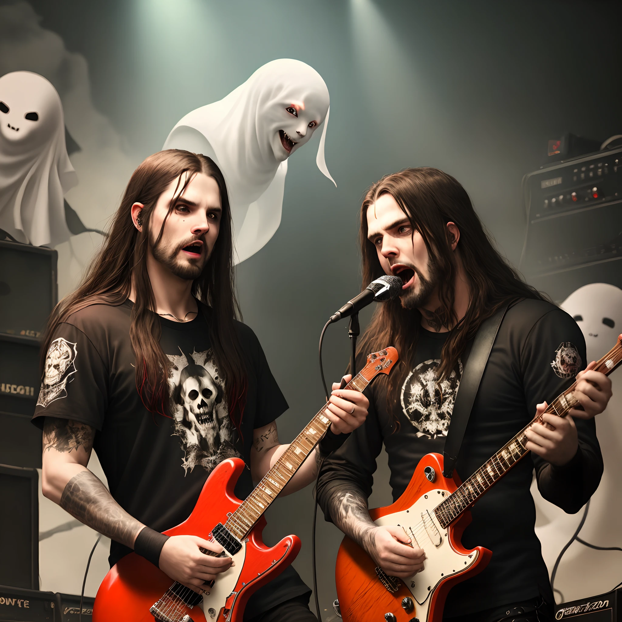 Goatwhore and ghost as one band