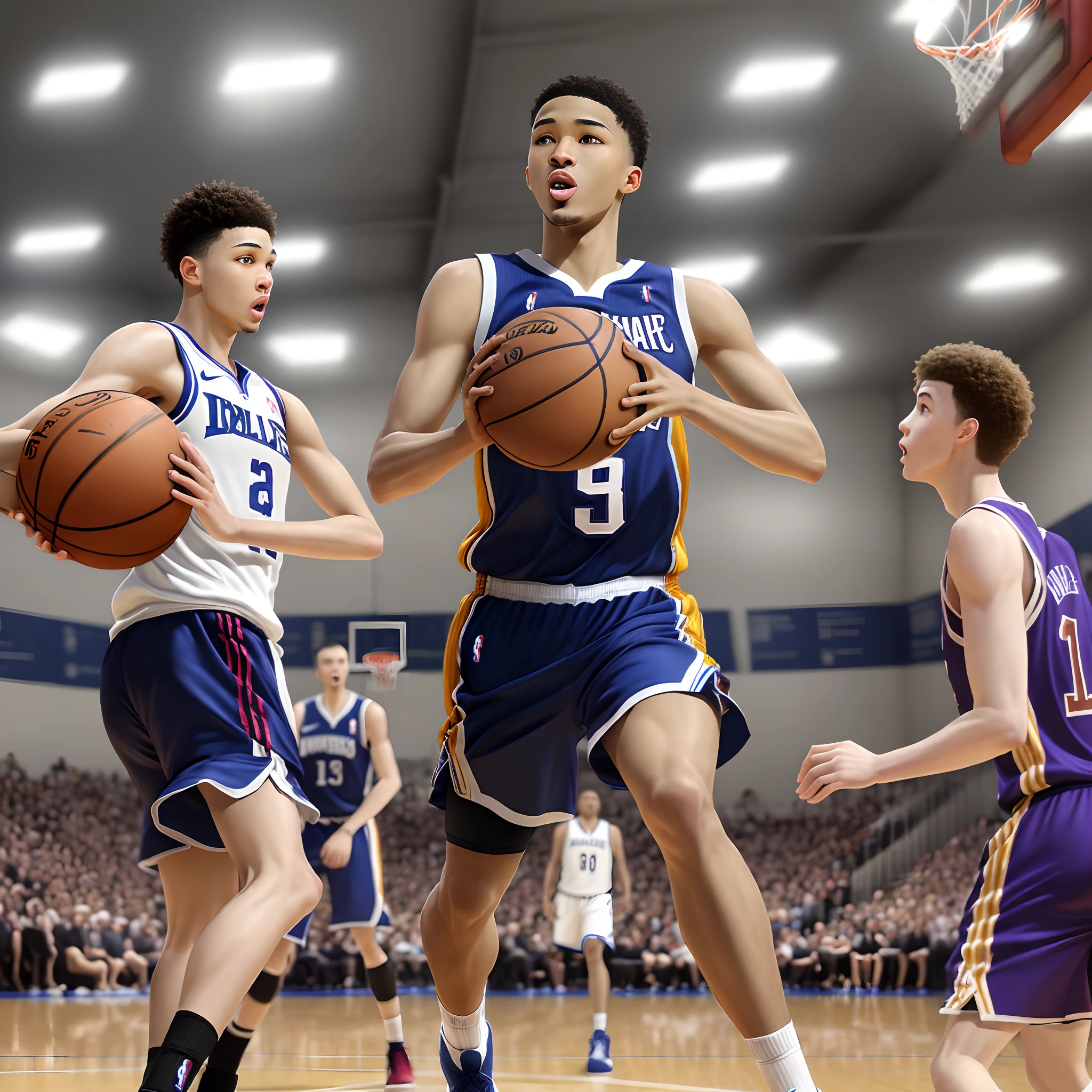 Picture me playing basketball in NBA