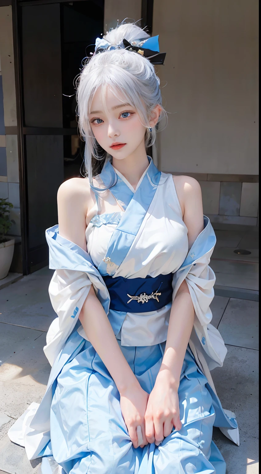 beautiful a girl、high-level image quality、Like a shot with an SLR、Sensual body、chinese clothes、Make a slit in the clothes on the thigh、Painting a work of art depicting a woman in a traditional cheongsam